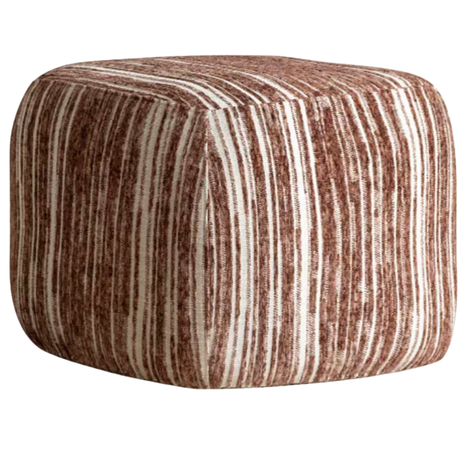 Modern fabric pouf, sofa stool and footrest