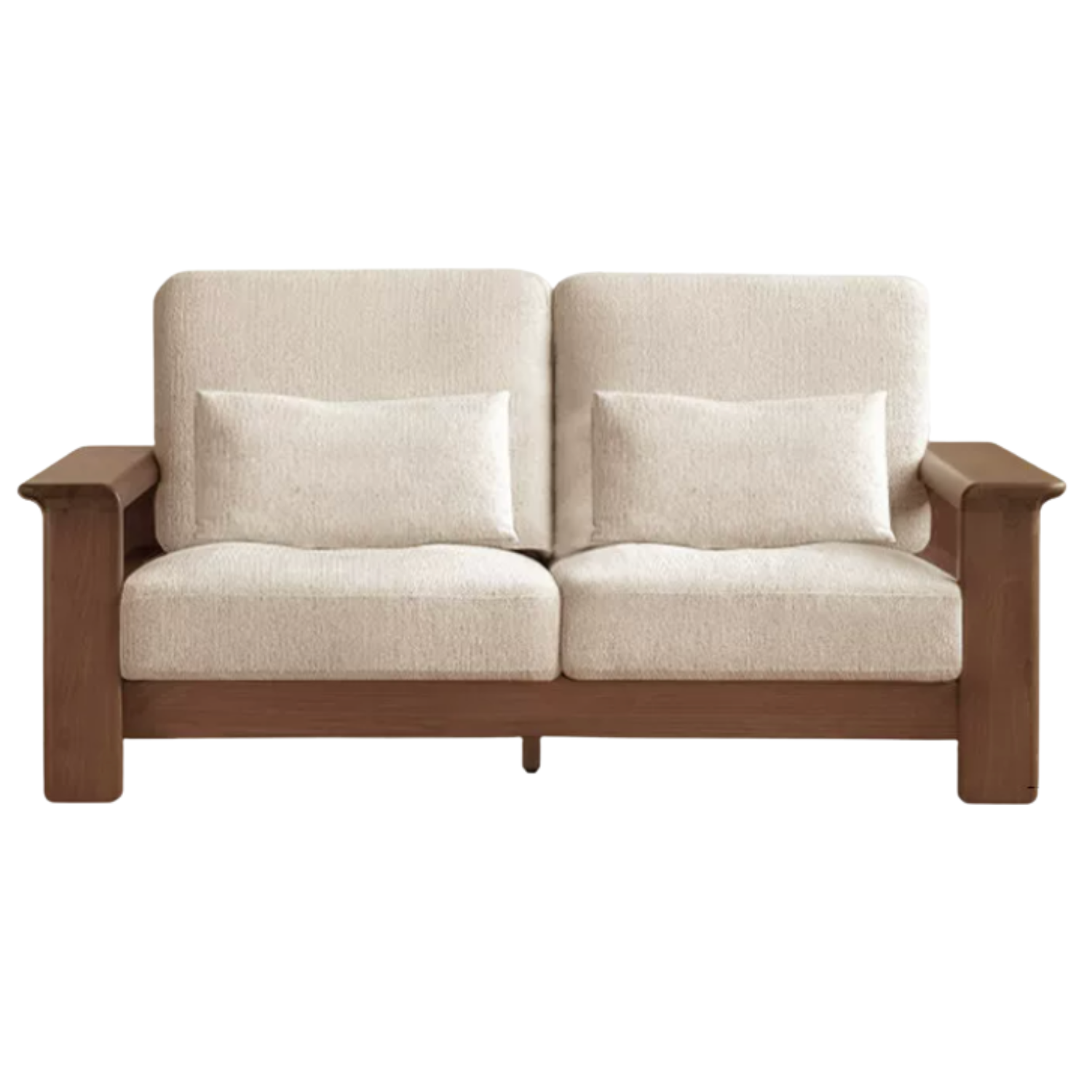 Ash solid Wood Lounge Sofa with Elevated Comfort Design
