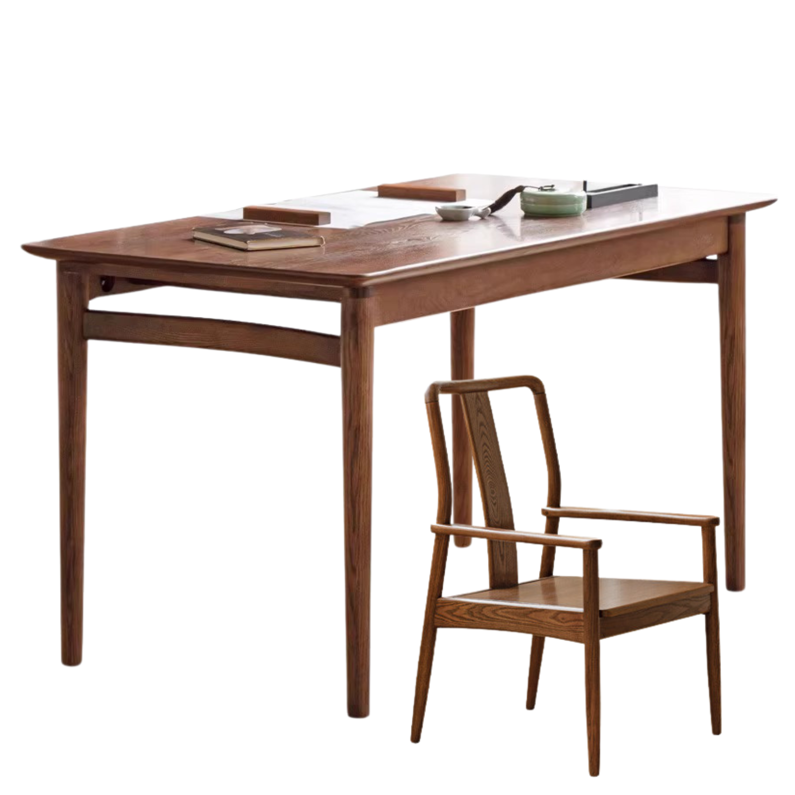 Ash Solid Wood Modern Tea Table