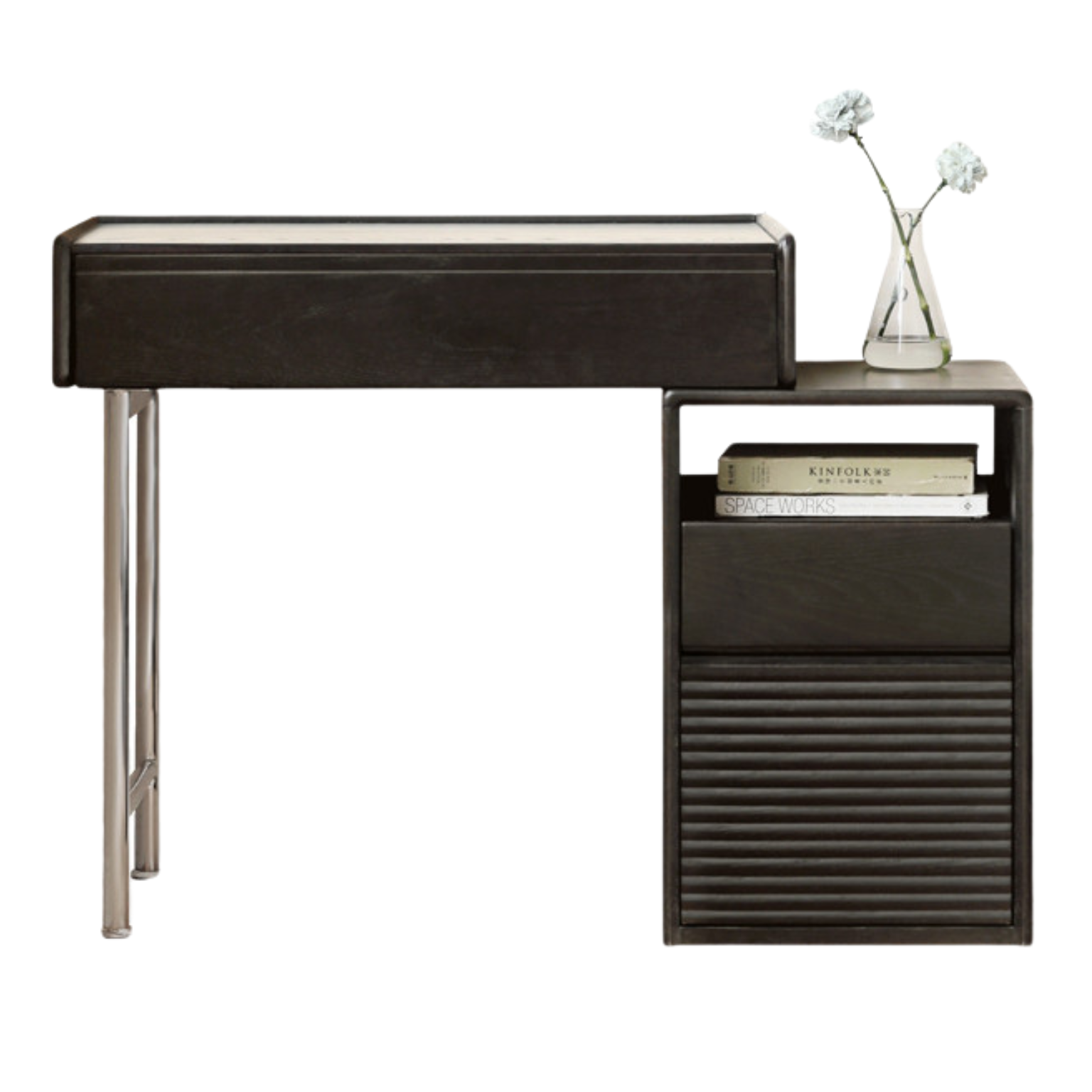Oak Solid Wood Telescopic Dressing Table.