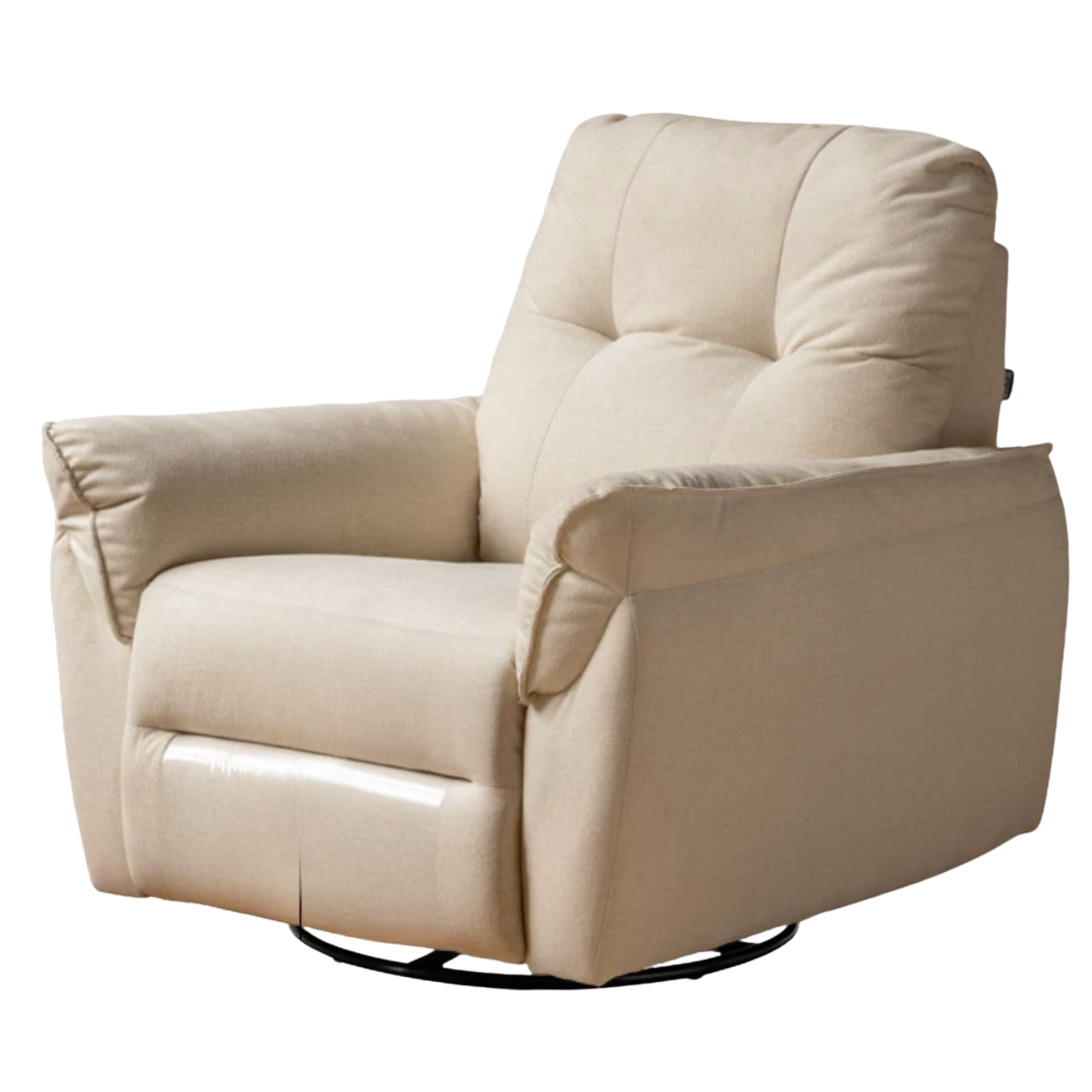 Fabric Modern Style Rocking Armchair