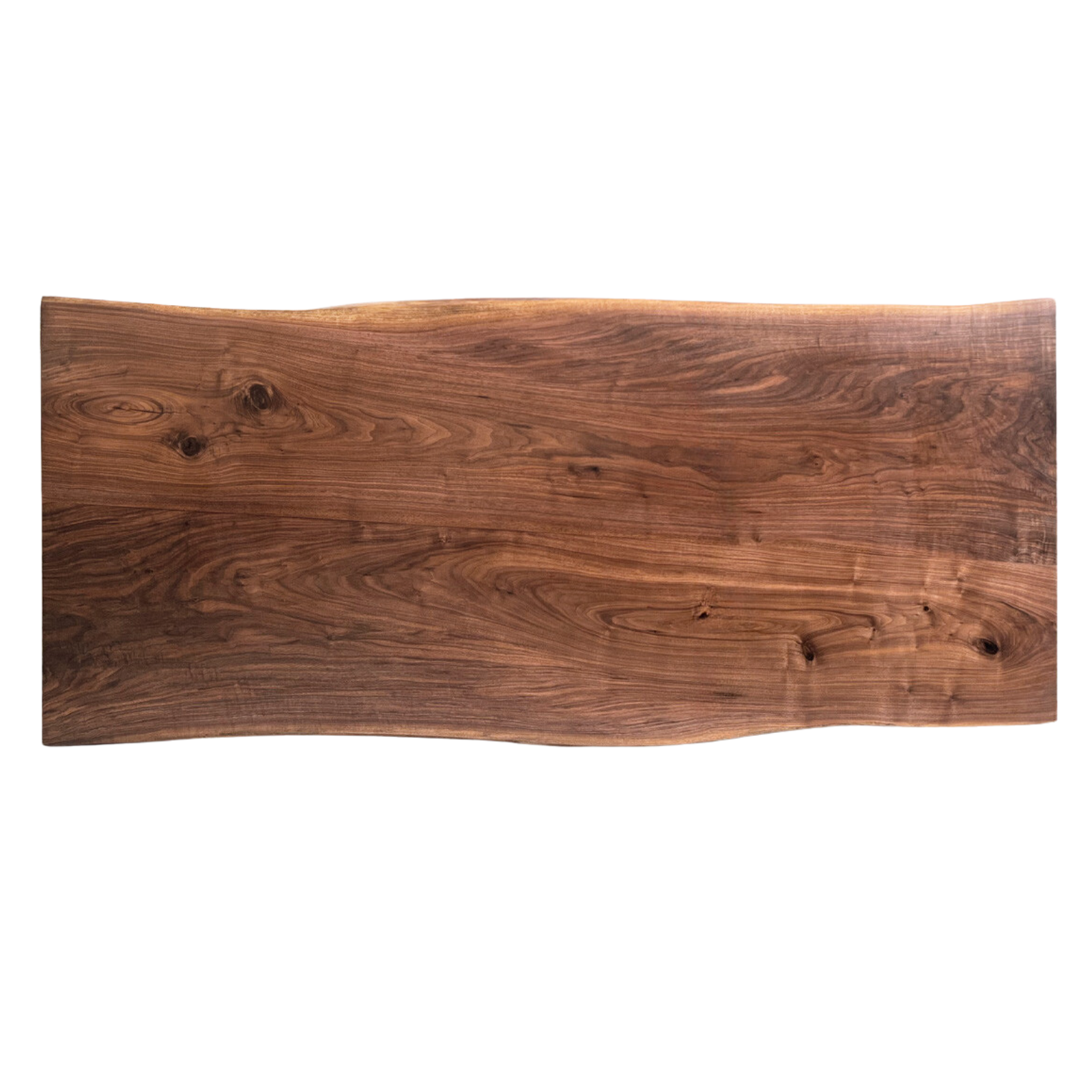 Black Walnut Solid Wood Natural Edge Large Board Dining Table