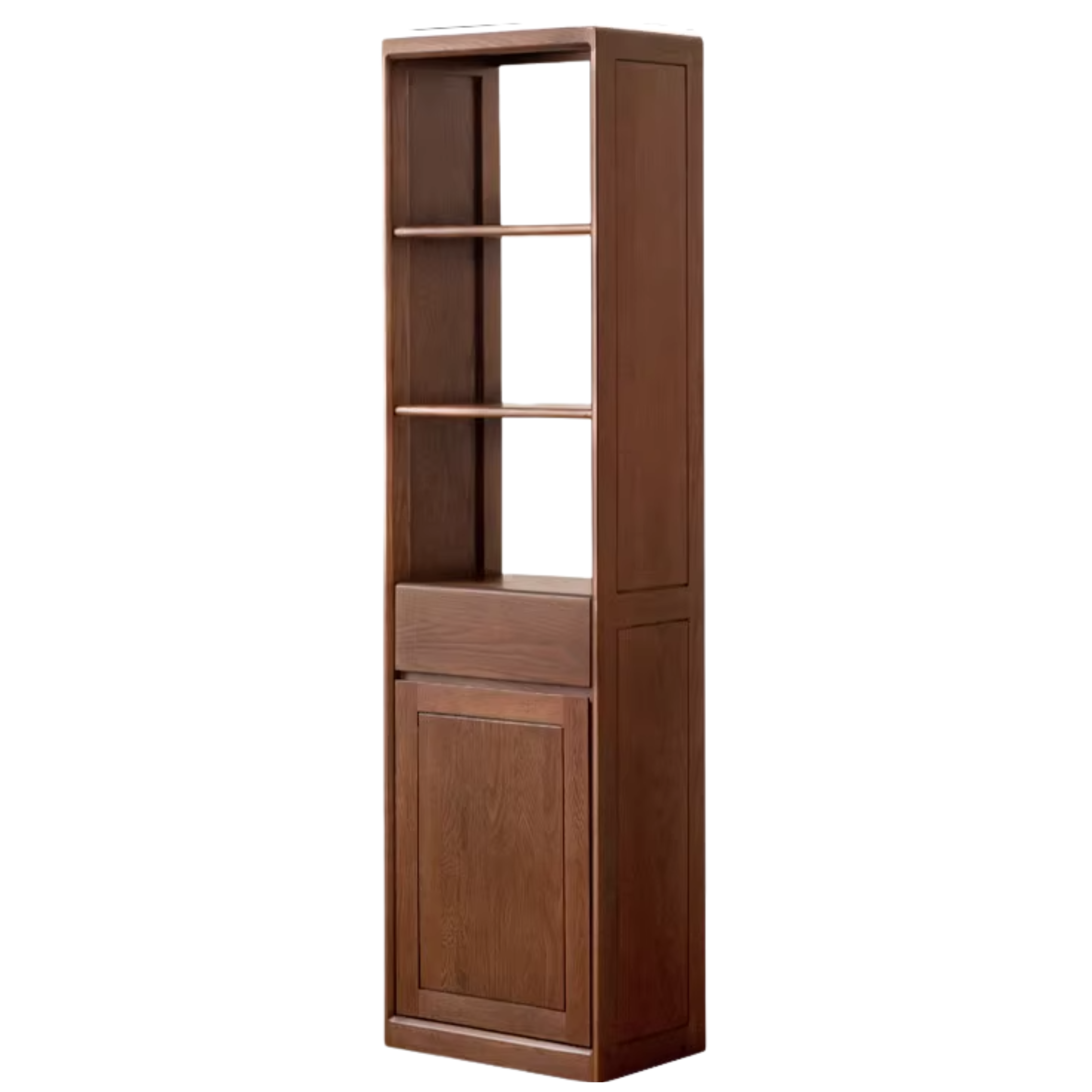Oak Solid Wood Porch Cabinet Shoe Cabinet Integrated