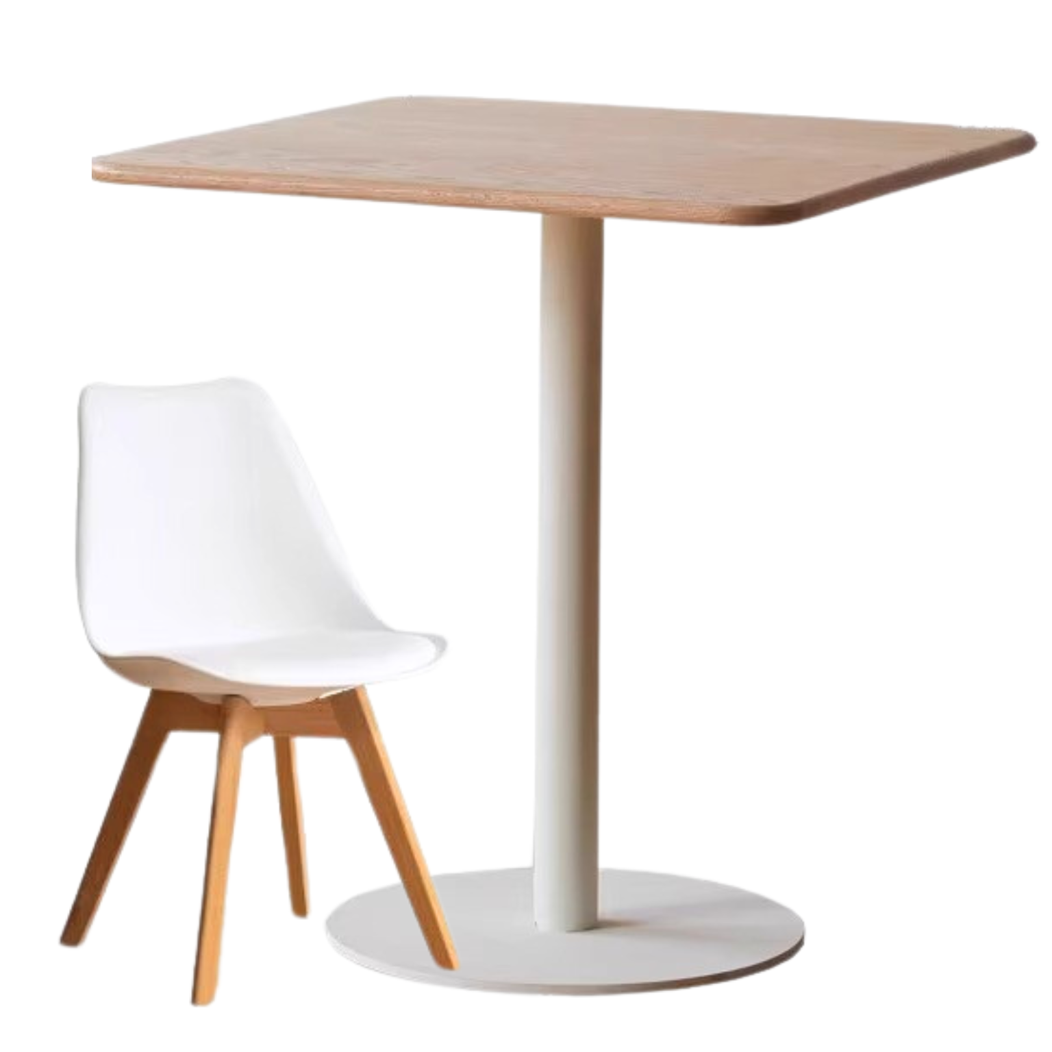 Oak Solid Wood Lifting Side Table