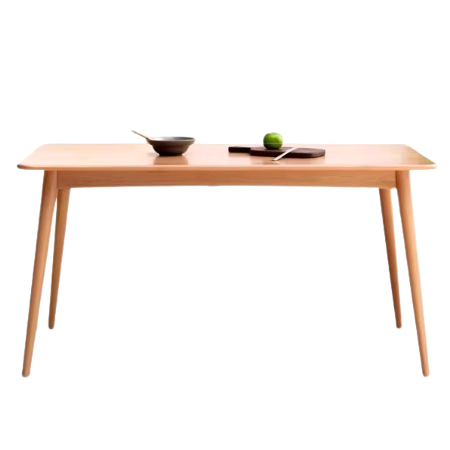 Beech Solid Wood Modern Dining Table
