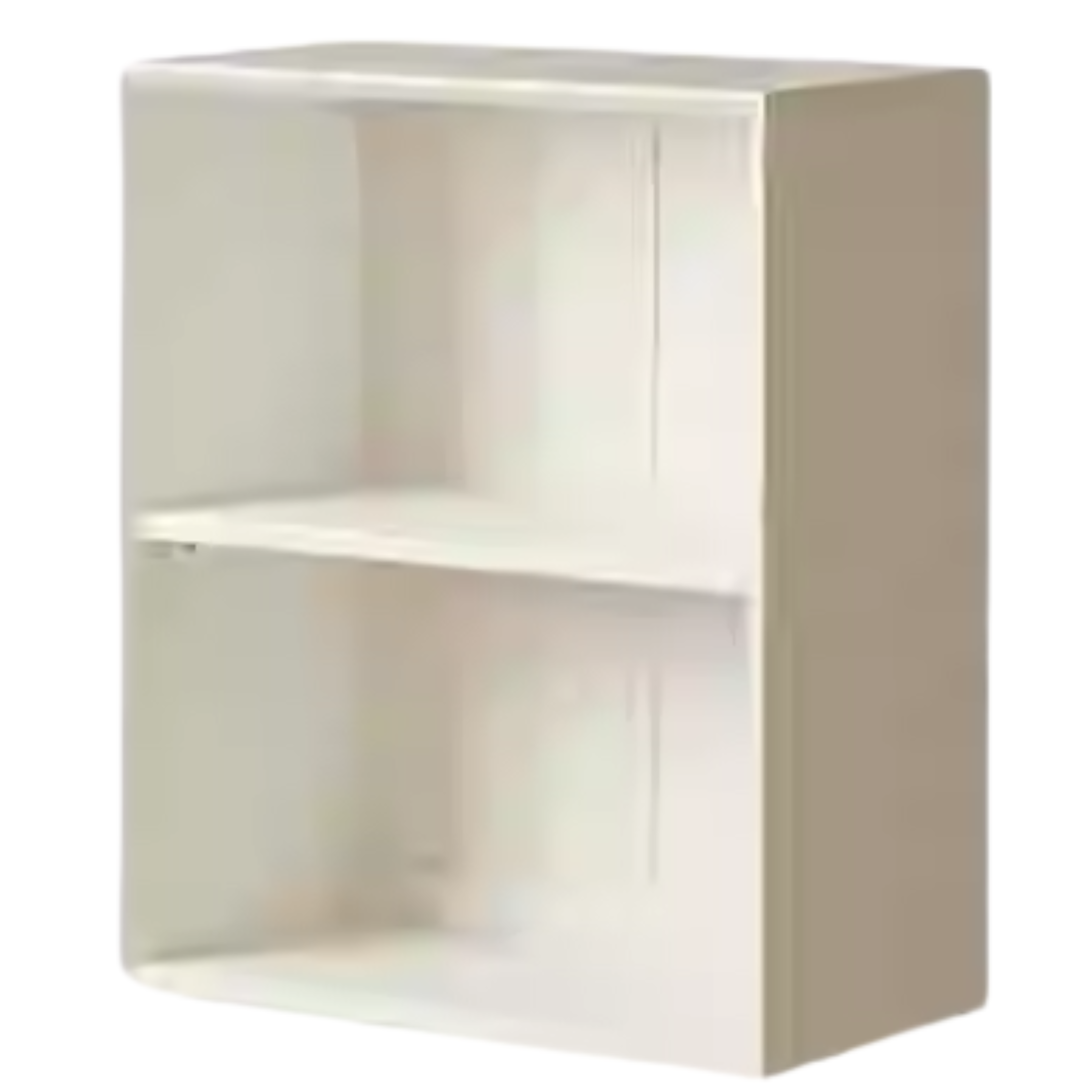 Rubber Solid Wood Modern Bookcase.