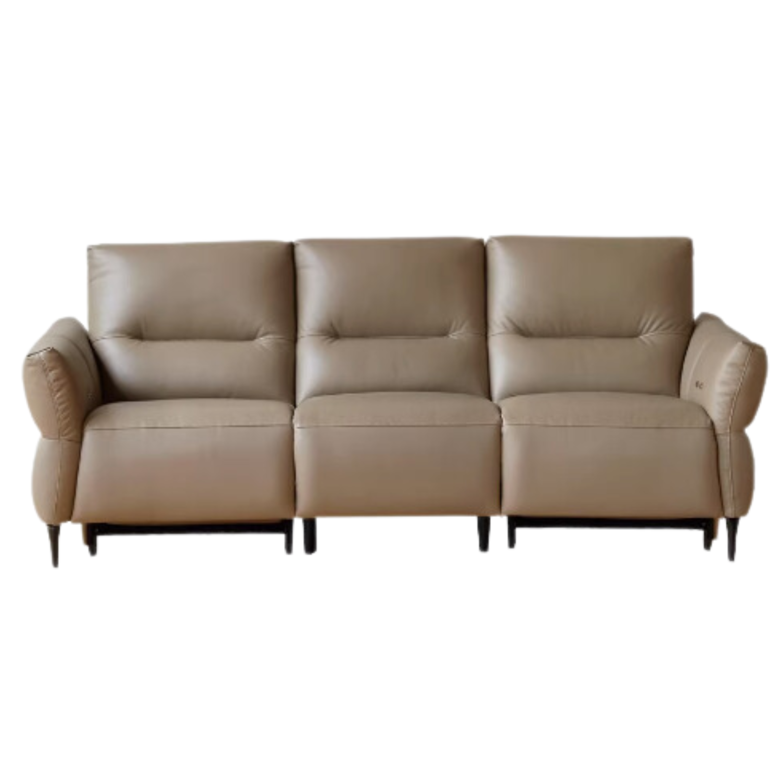 Leather Sofa, Head Layer, Cowhide Electric Sofa.