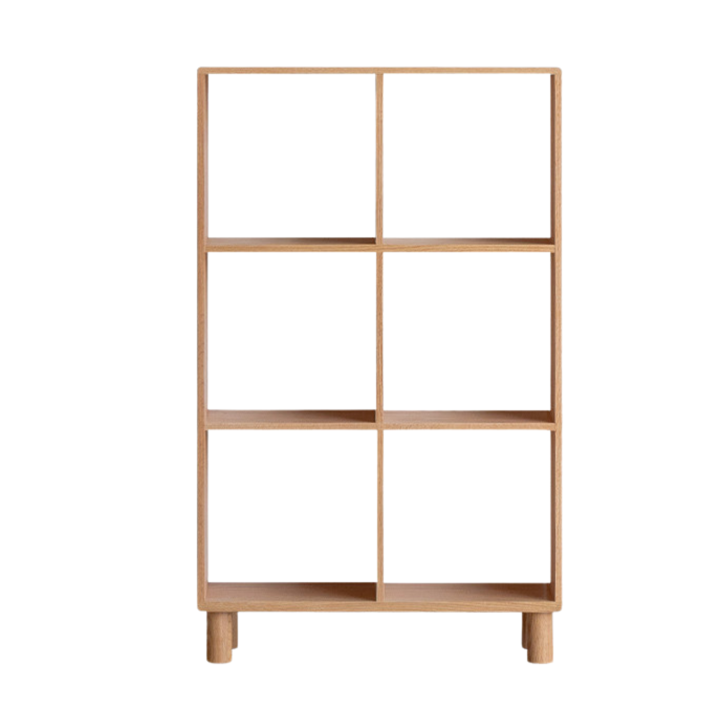 Beech, Oak Solid Wood Bookshelf Bookcase Free Combination