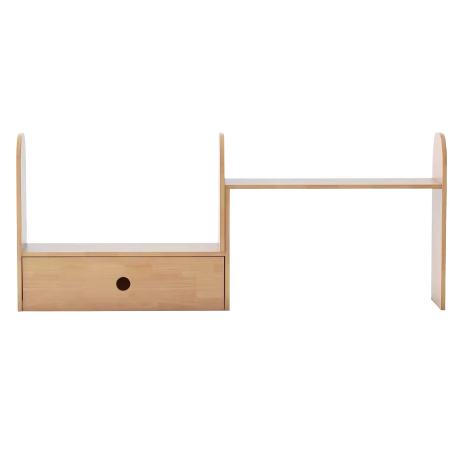 Rubberwood, Oak Solid Wood Table Shelves