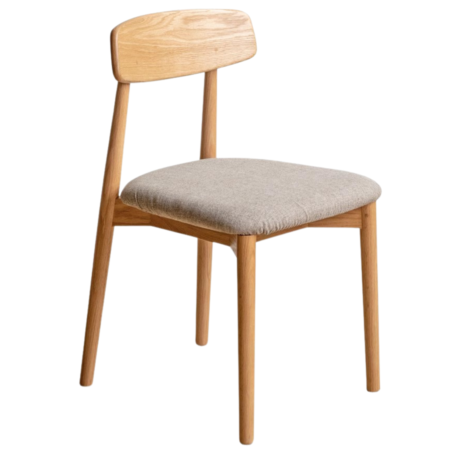 4 pcs set Black Walnut, Ash, Oak, Beech, Cherry Solid Wood Simple Modern-Dining Chair