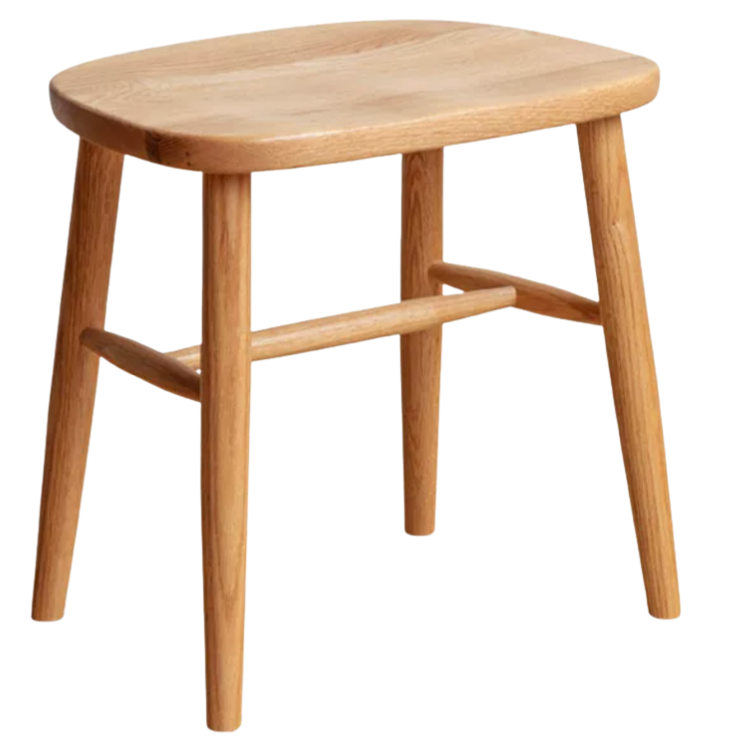 Ash, Oak, Cherry, North American Black Walnut Beech Solid Wood Makeup Stool