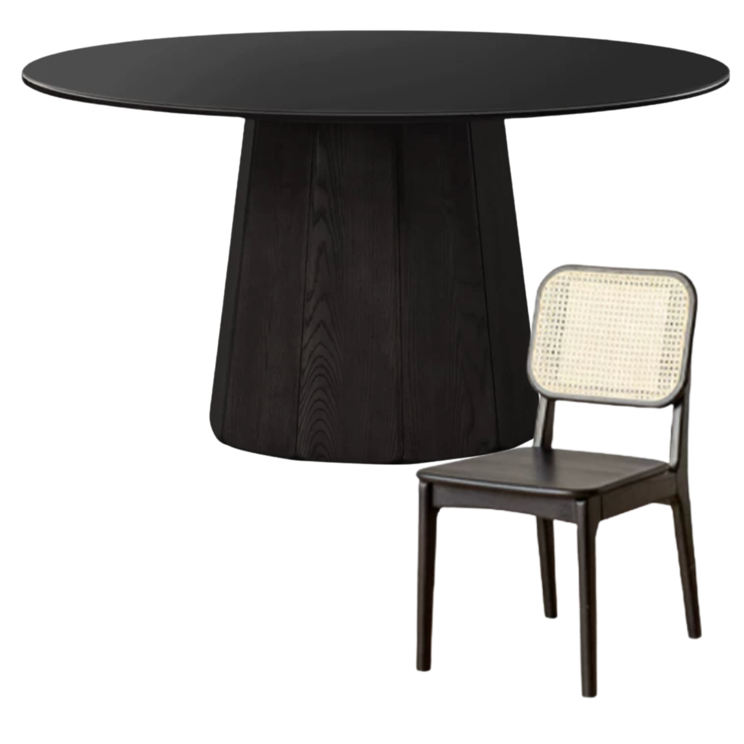 Ash Solid Wood Modern Minimalist Style Dining Table