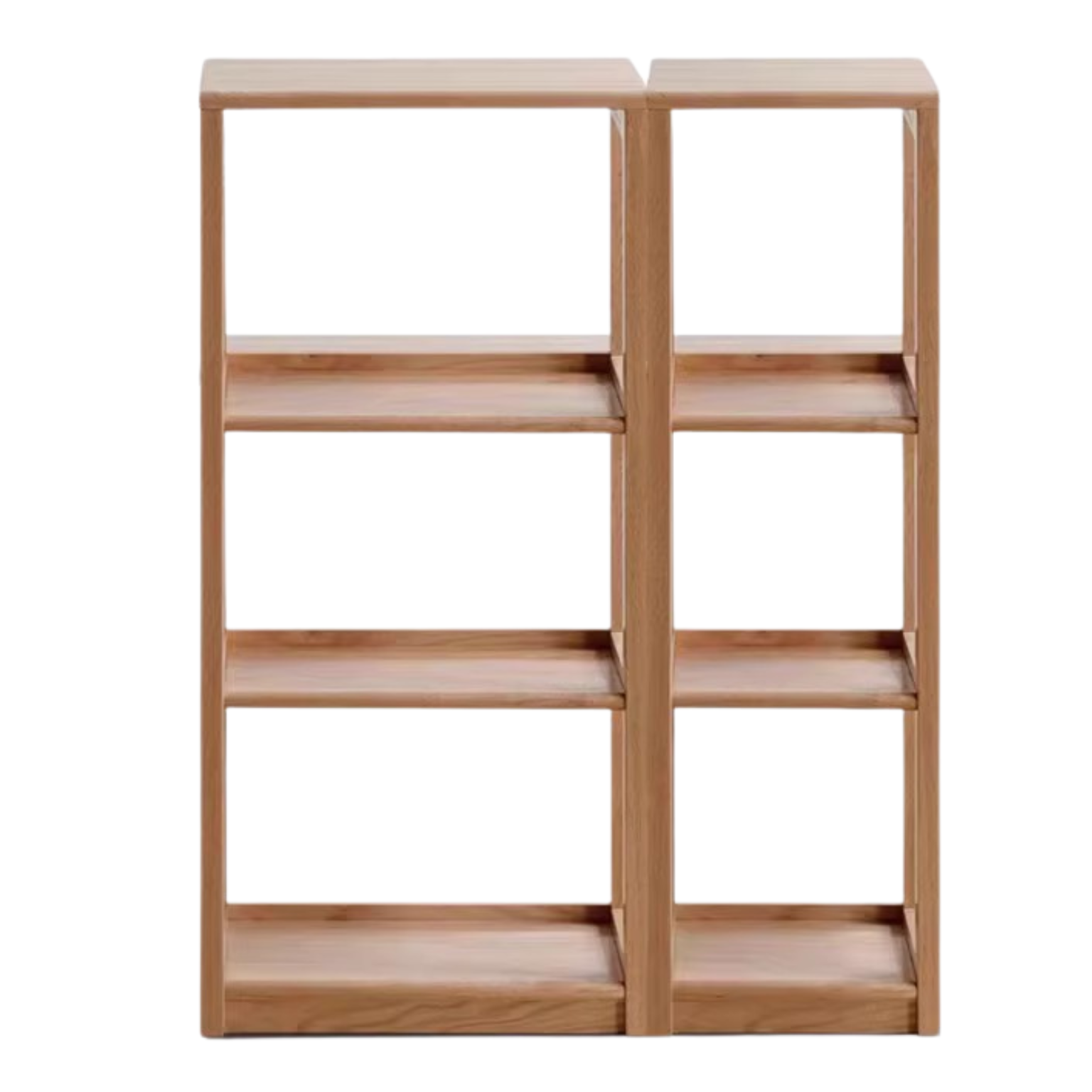 Oak Solid Wood Multi-Layer Bookshelf
