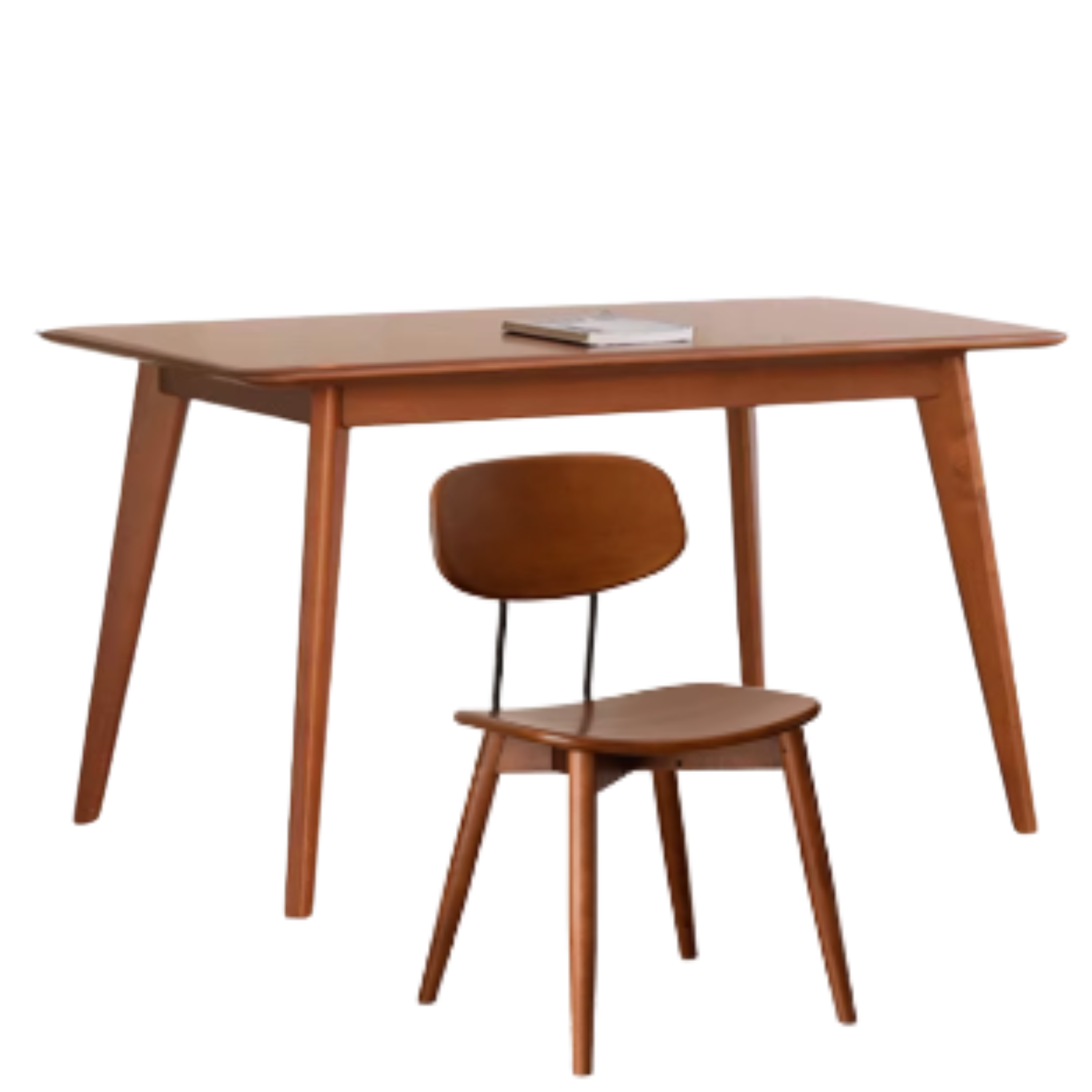 Poplar, Cherry Solid Wood Vintage Dining Table