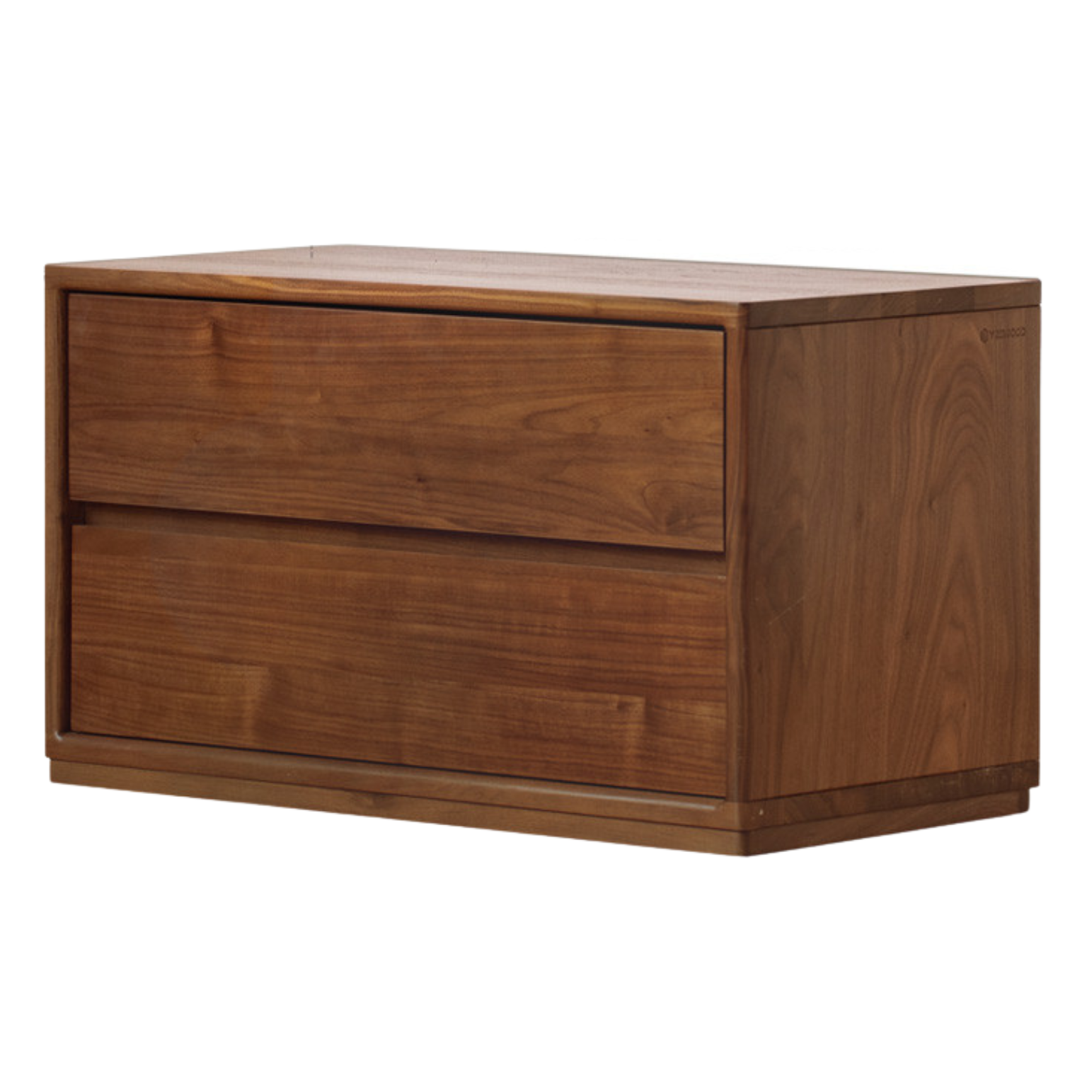 Black Walnut, Oak Solid Wood TV Cabinet Modern Module Combination Storage.