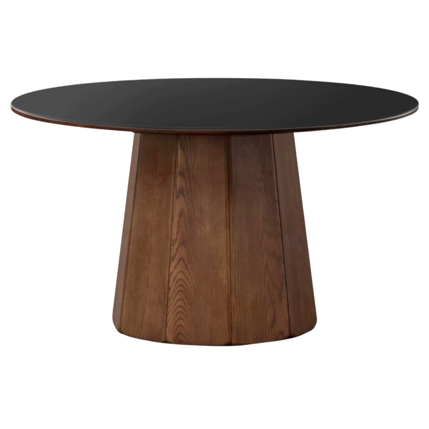 Ash, Black Walnut Solid Wood Modern Large Dining Table
