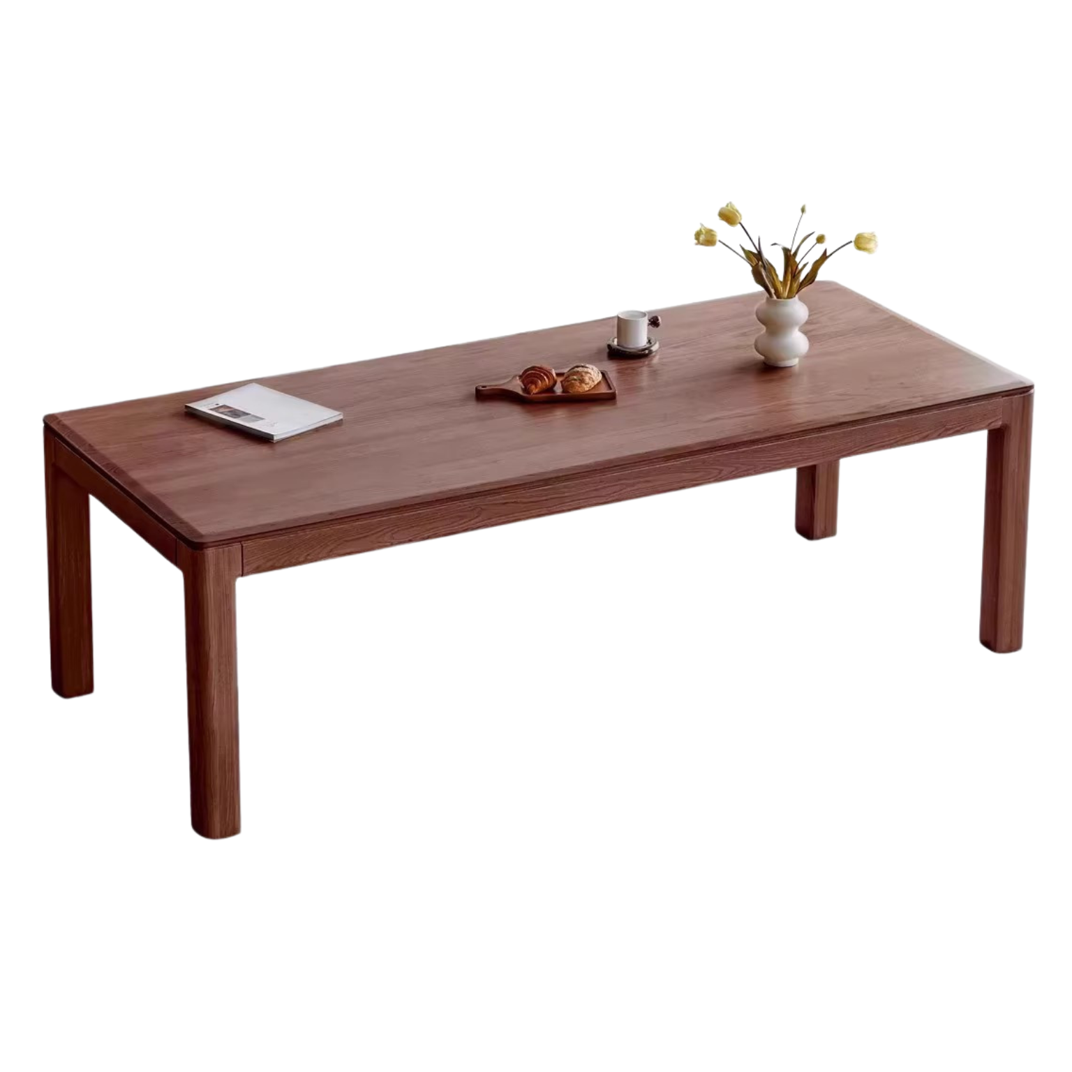Ash Solid Wood Long Dining Table