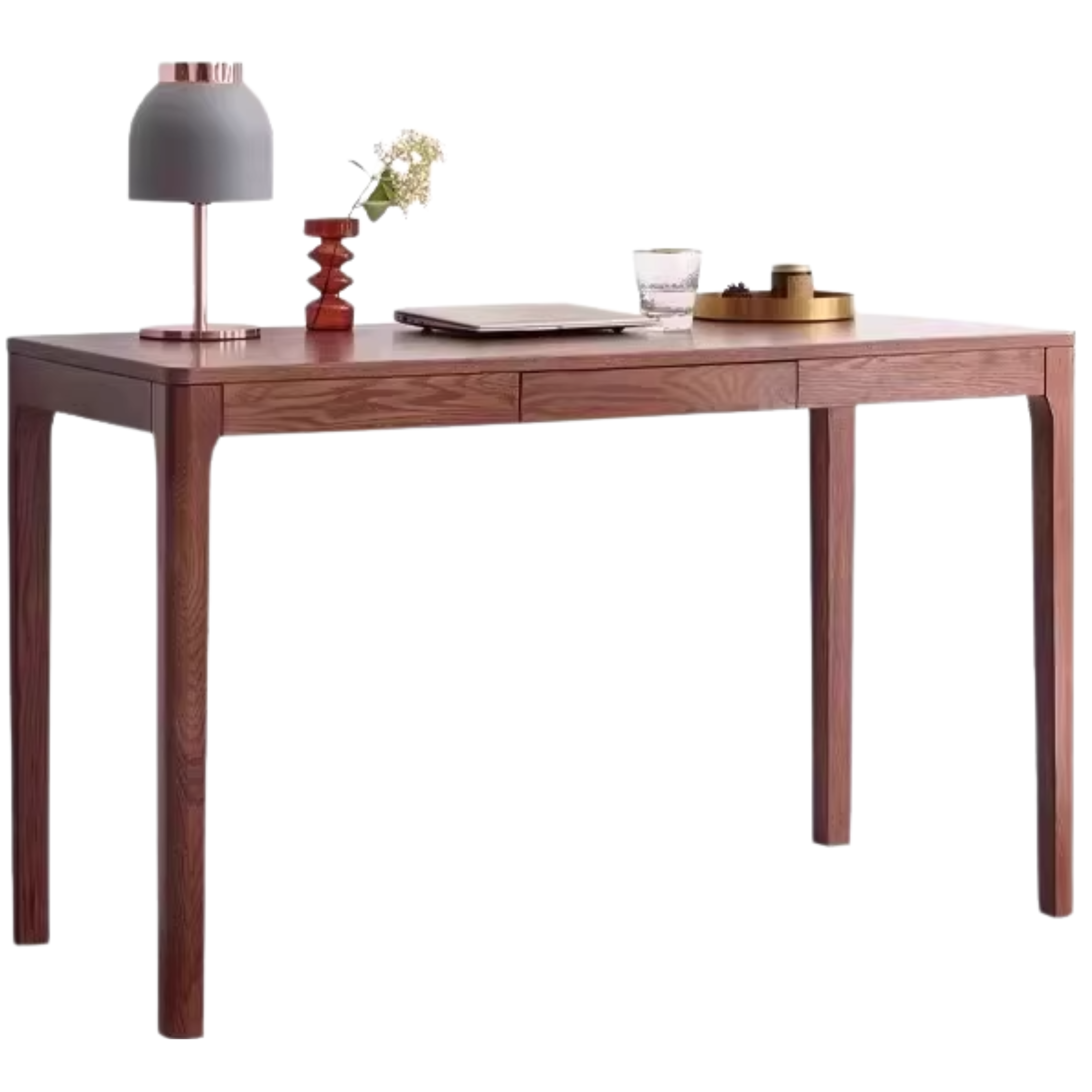 Oak Solid Wood Office Nordic Desk