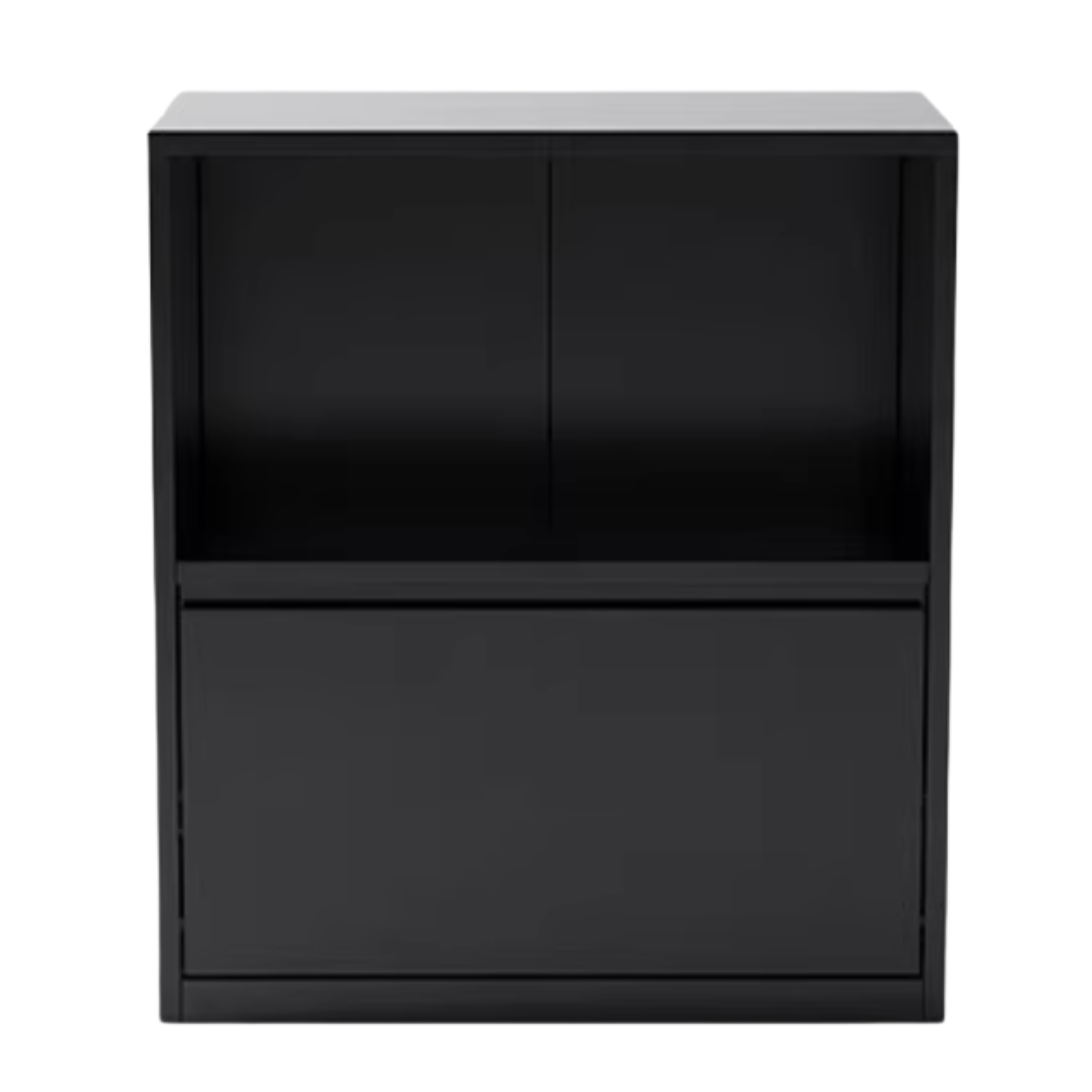 Oak, Rubberwood Solid Wood Bookcase Modern Floor Combination Cabinet