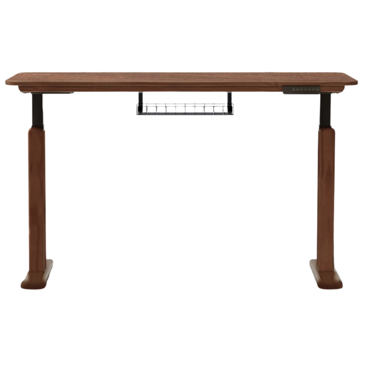 Black Walnut, Oak, Sandalwood, Ash Solid Wood Electric Elevating Desk