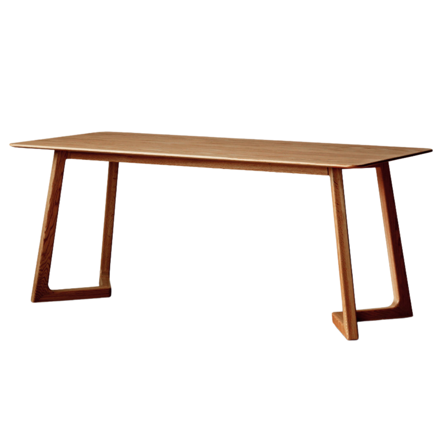 Black Walnut, Oak Solid Wood Rectangular Dining Table