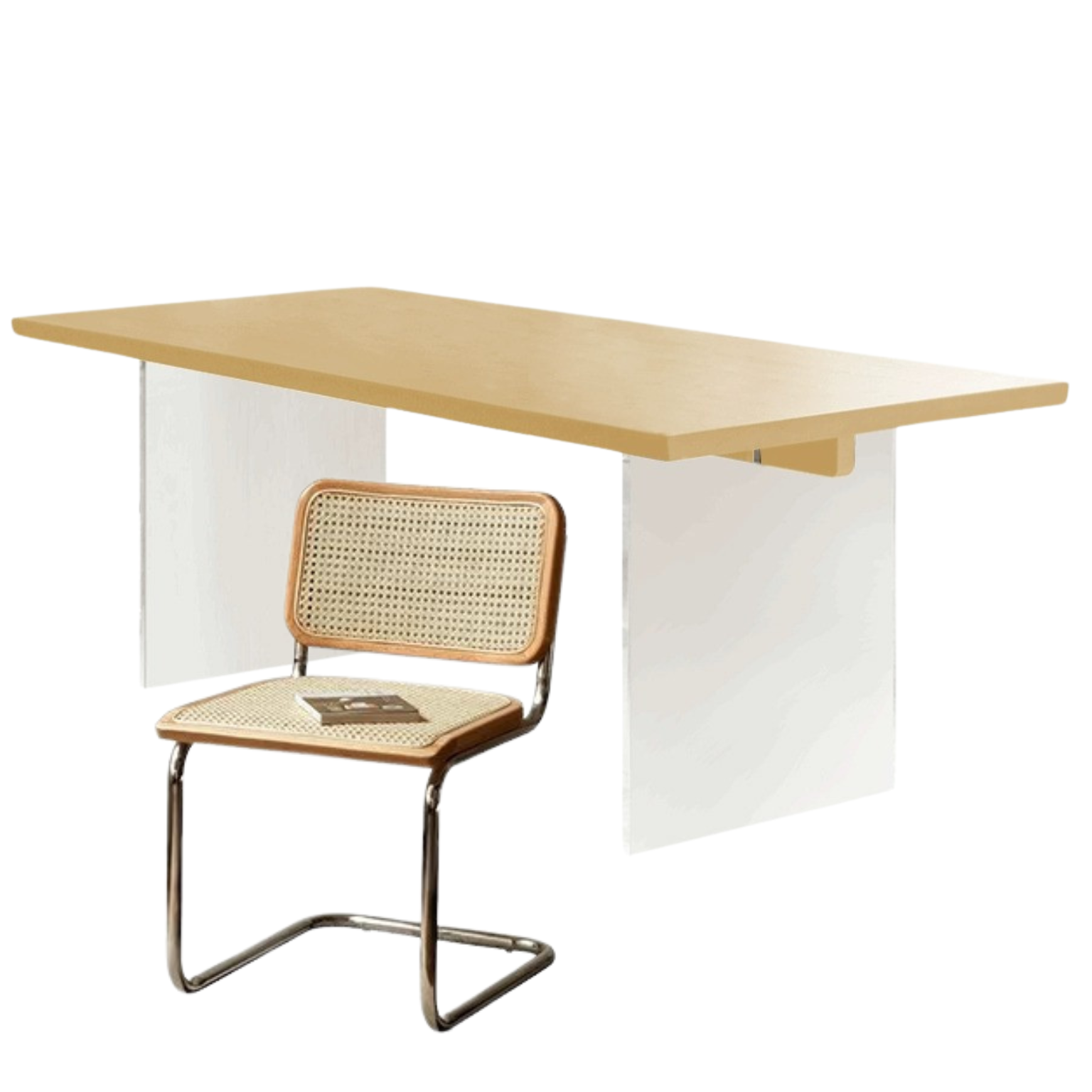 Oak Solid Wood Suspended Dining Table