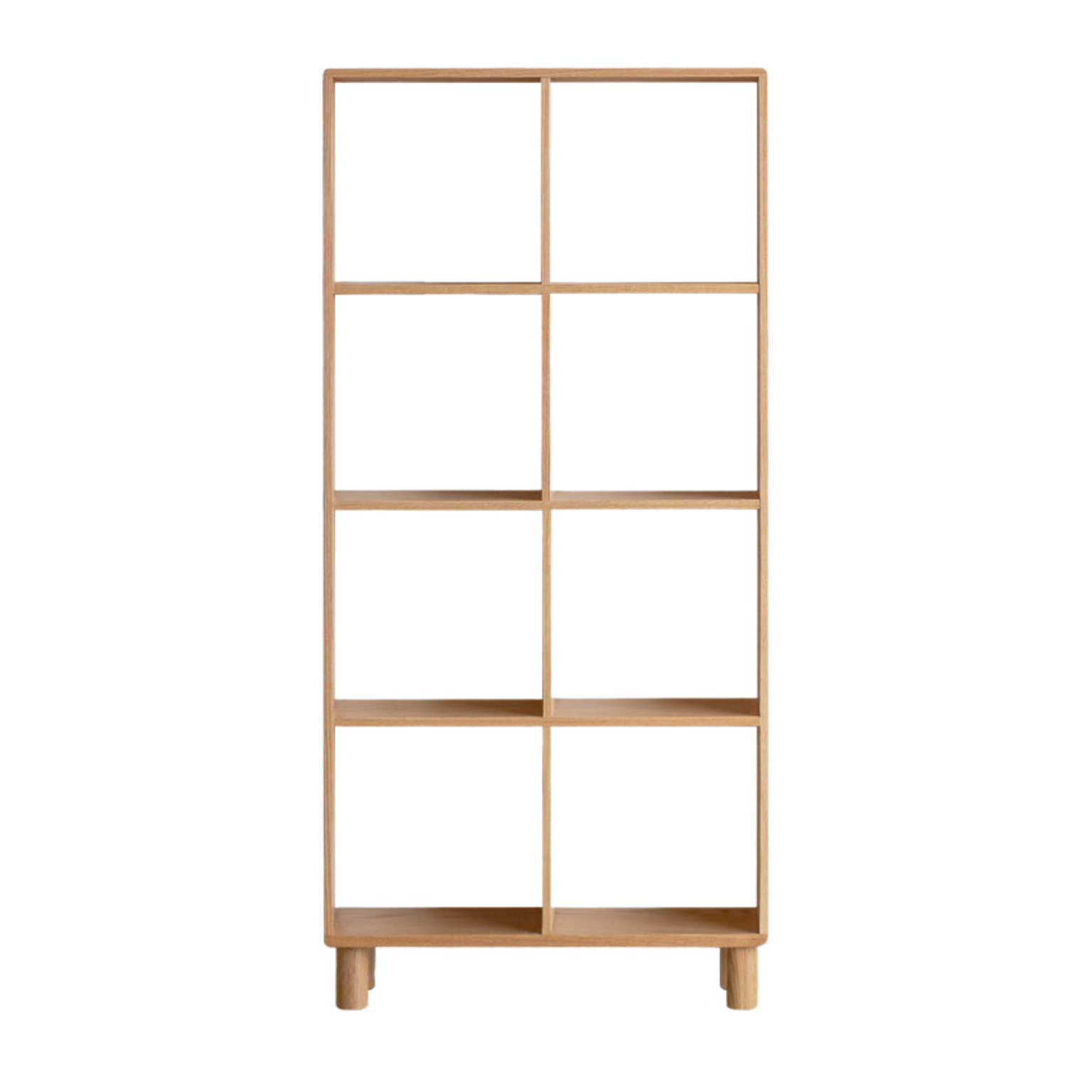 Beech, Oak Solid Wood Bookshelf Bookcase Free Combination