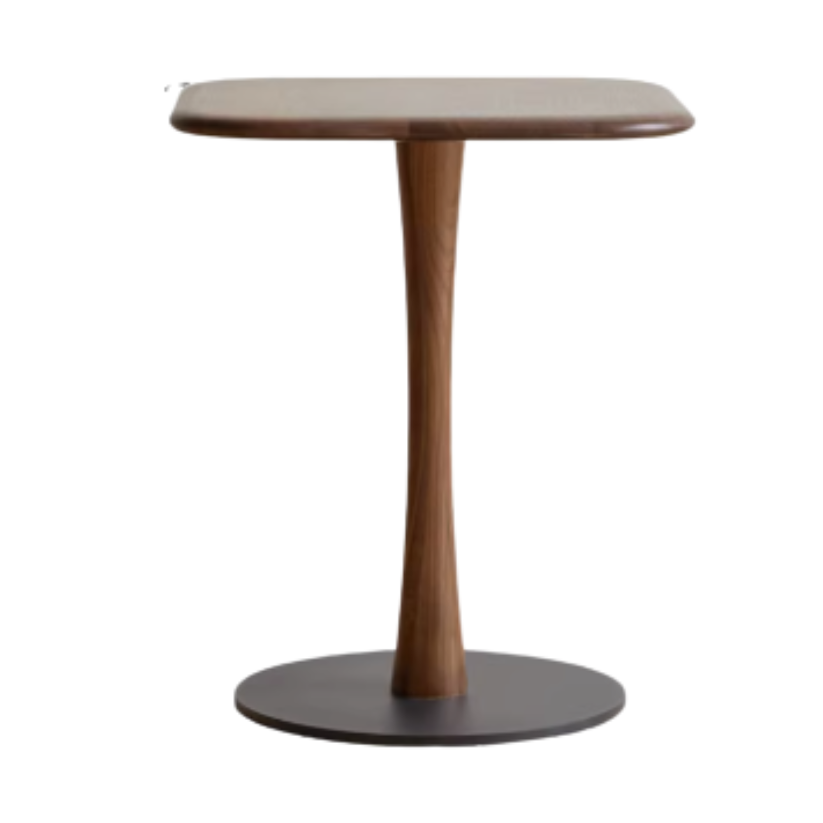 Oak, Black Walnut, Cherry, Beech Solid Wood Round Side Table Modern
