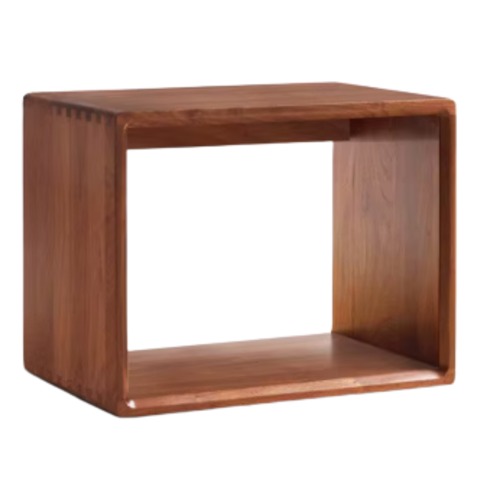Black Walnut, Сherry, Oak, Poplar Solid Wood Lattice Floor-To-Ceiling Bookshelves