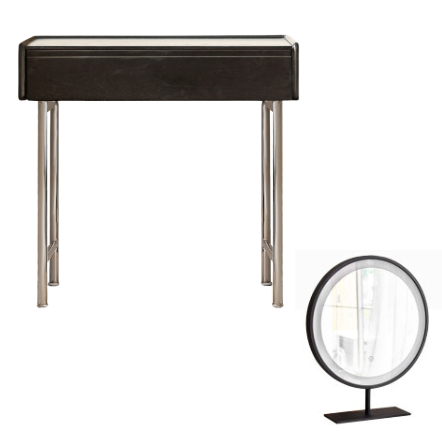 Oak Solid Wood Telescopic Dressing Table.
