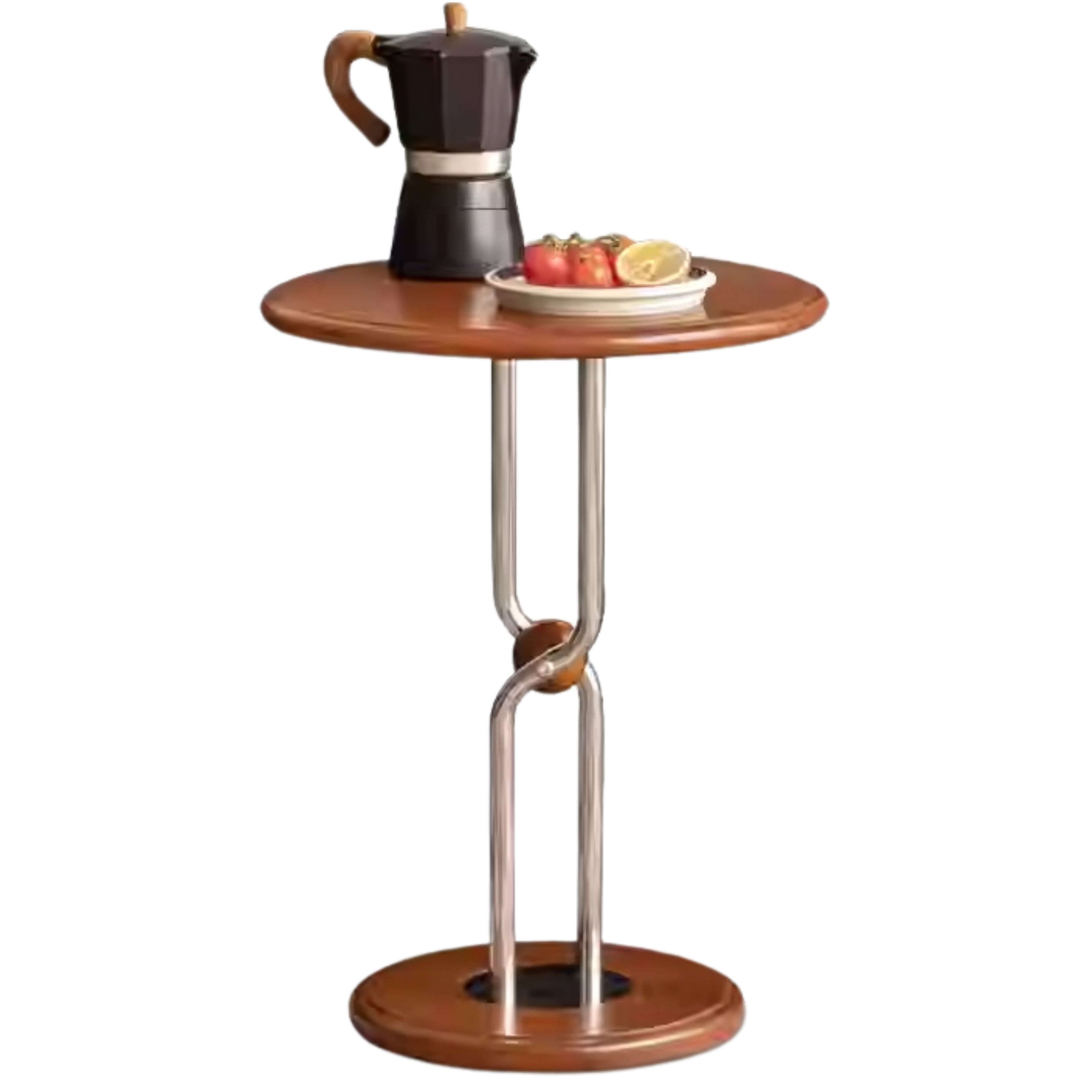 Poplar Solid Wood Bauhaus Side Table
