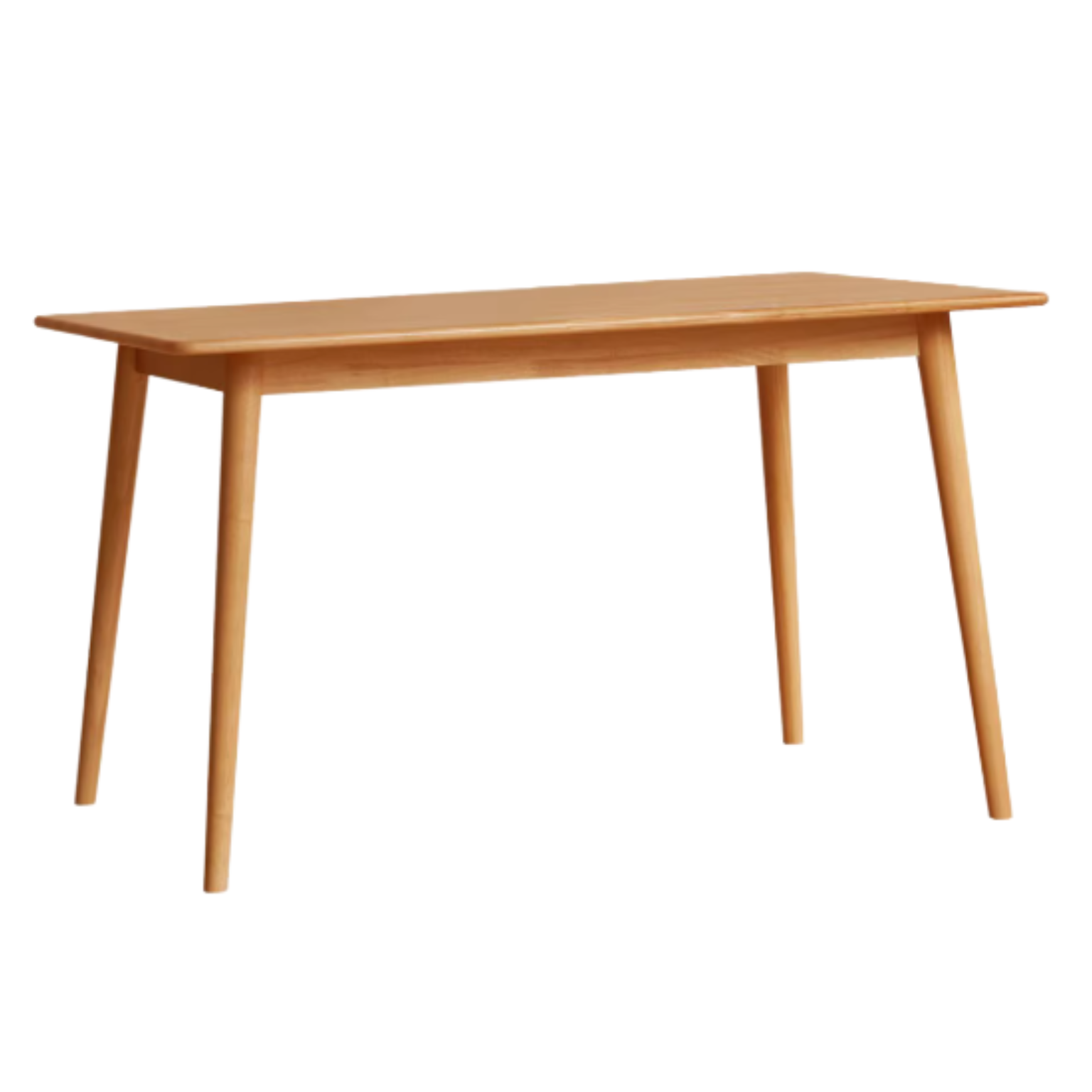 Solid Rubberwood Modern Dining Table.