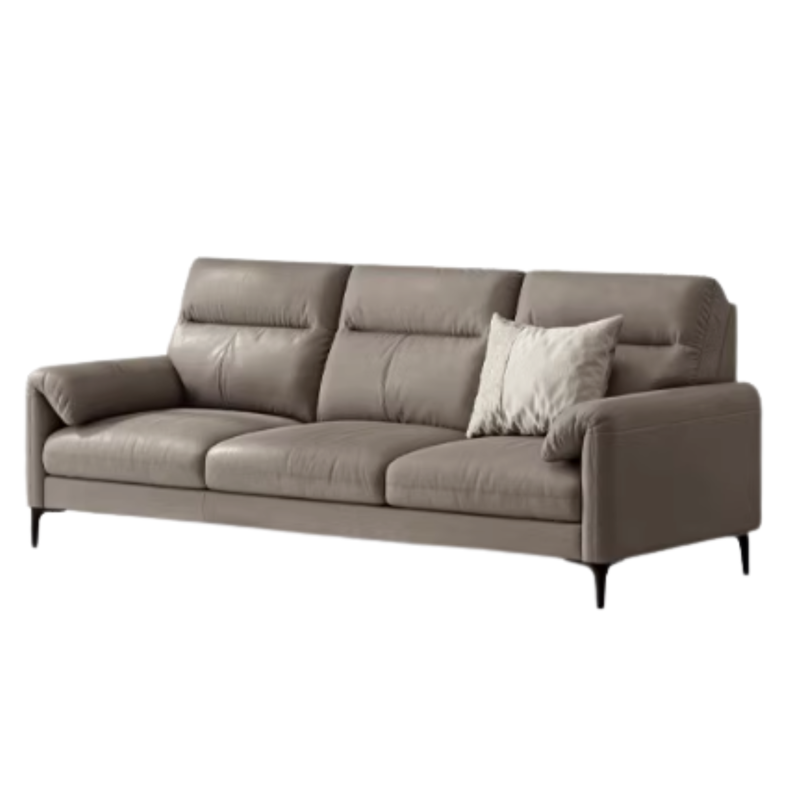 Genuine Leather Italian Normcore Modern Sofa