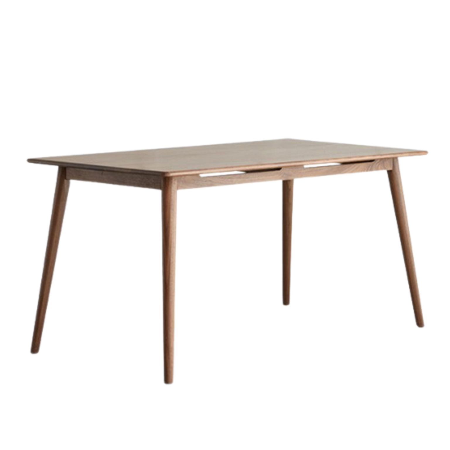 Black Walnut Solid Wood Rectangular Dining Table