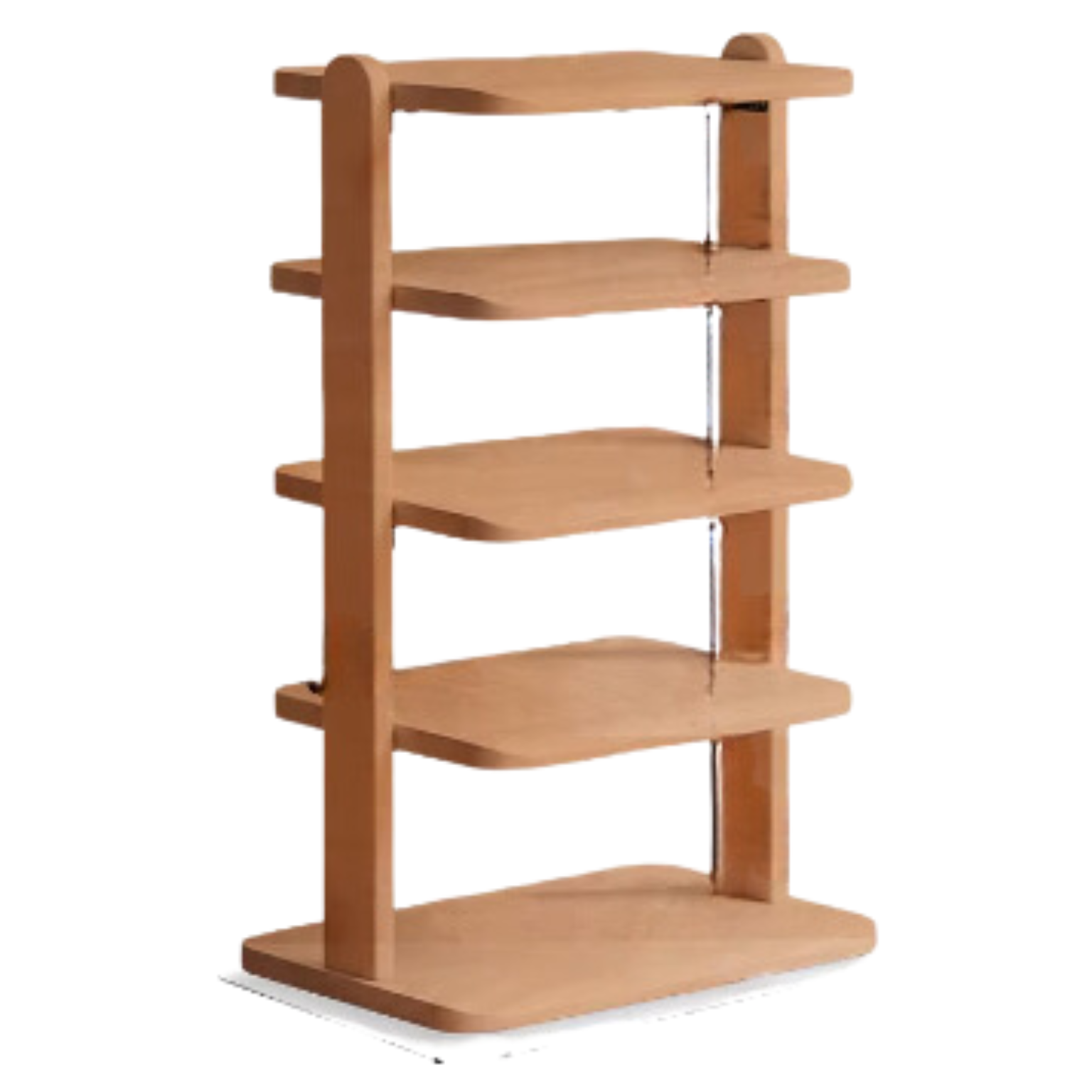 Rubberwood, Beech Solid Wood Narrow Shoe Rack