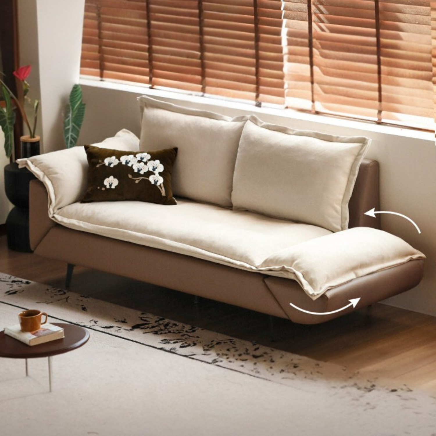 Compact Flip Sofa Bed