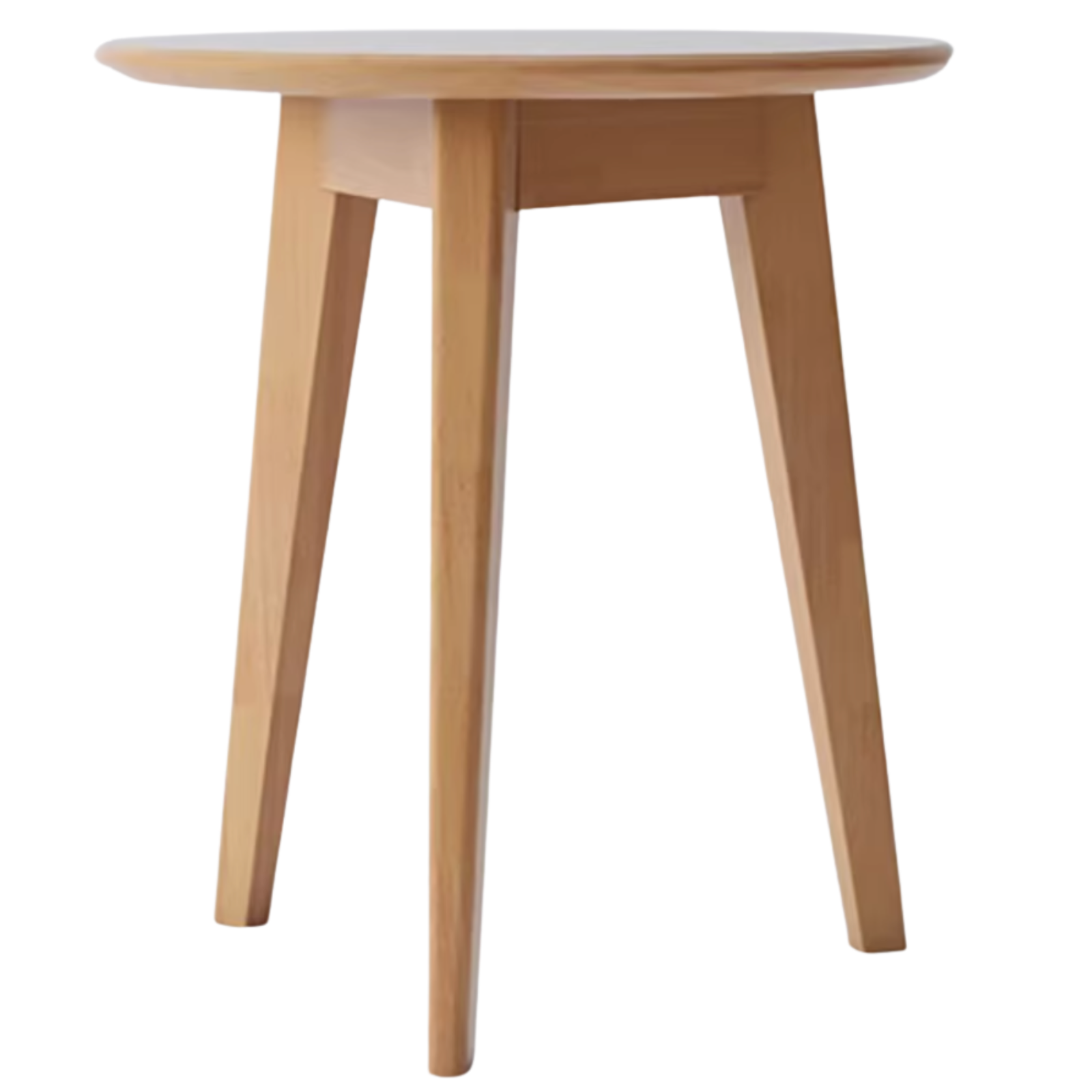 Oak Solid wood Side high round table