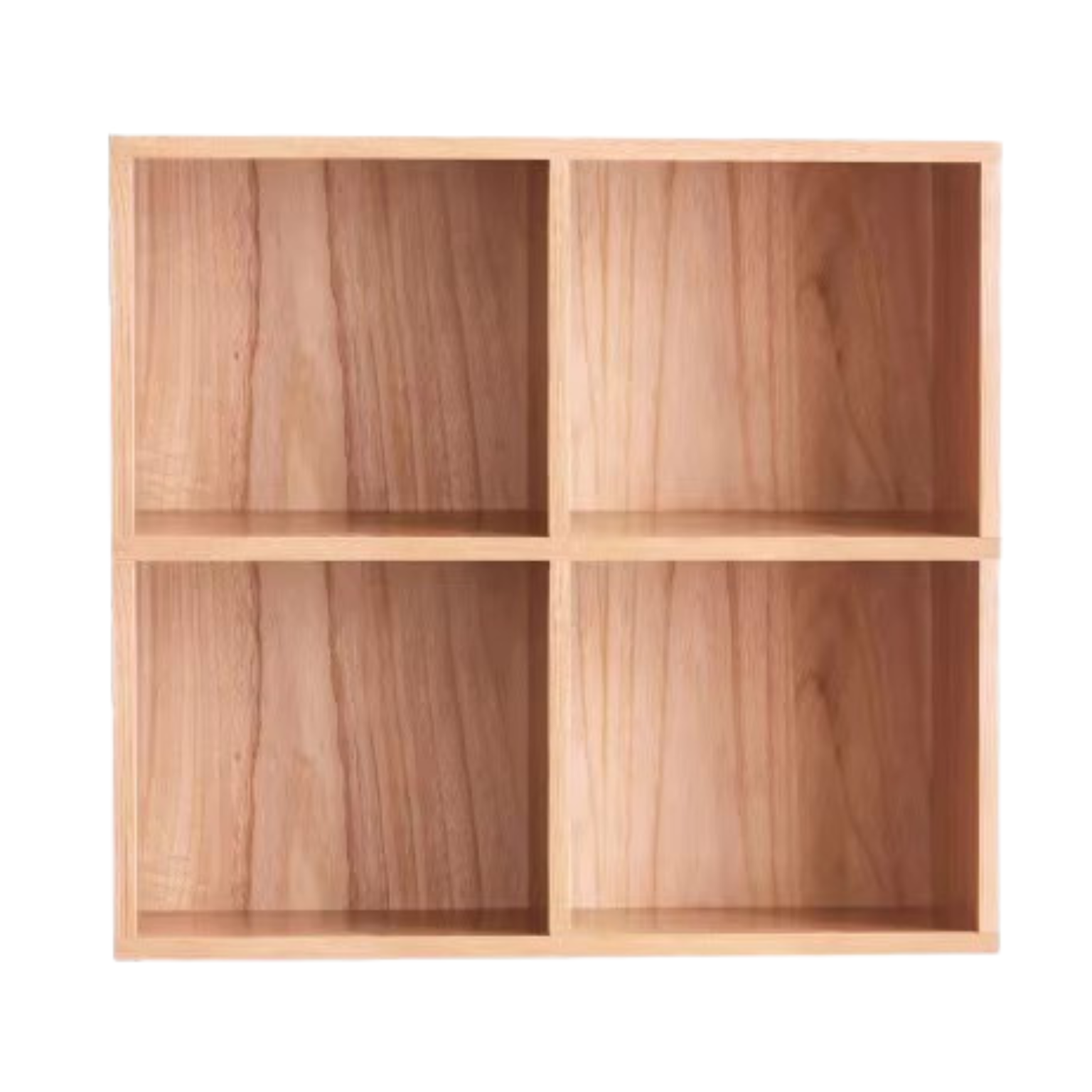 Oak Solid Wood Bookshelf Free Combination Floor-to-ceiling Lattice Cabinet