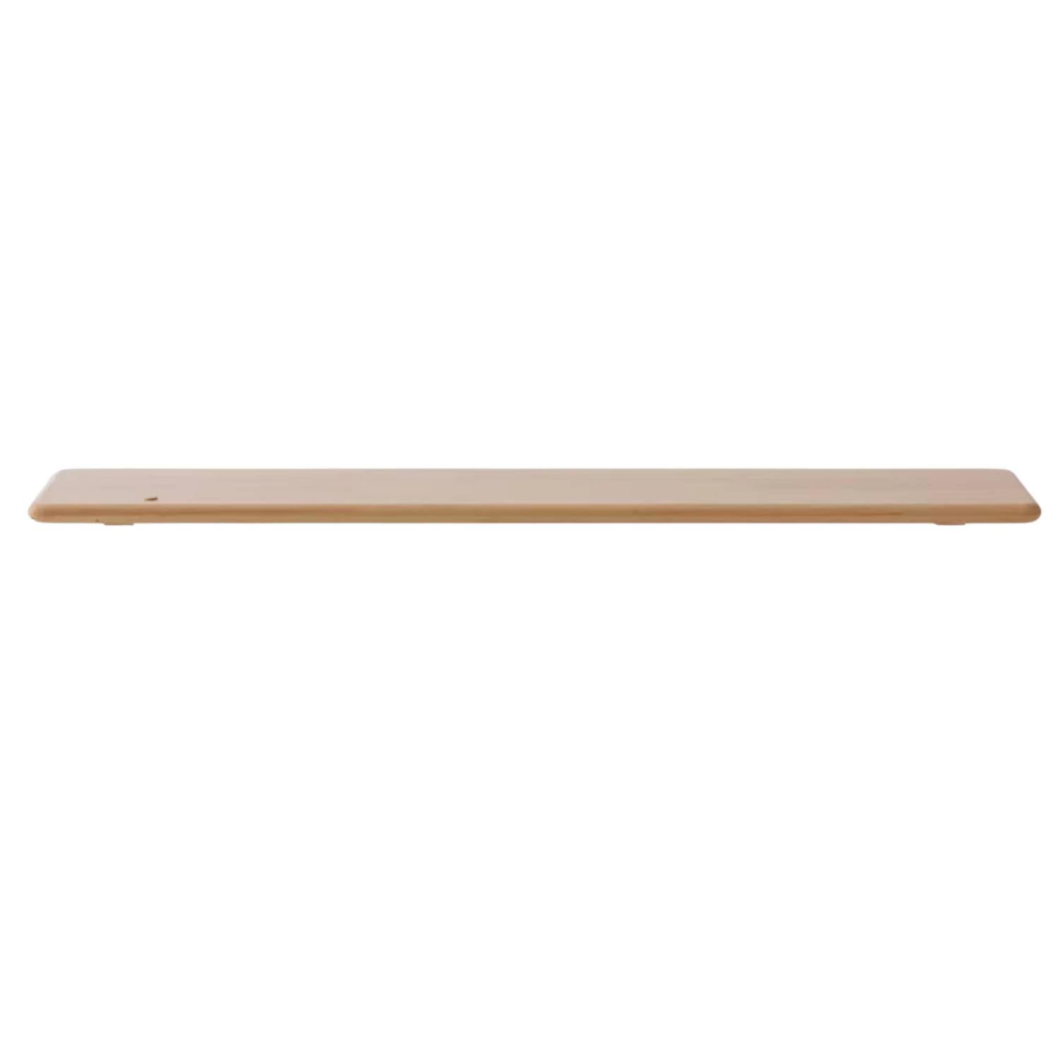 Oak, Rubberwood Solid Wood Bracket Suspended Table shelves