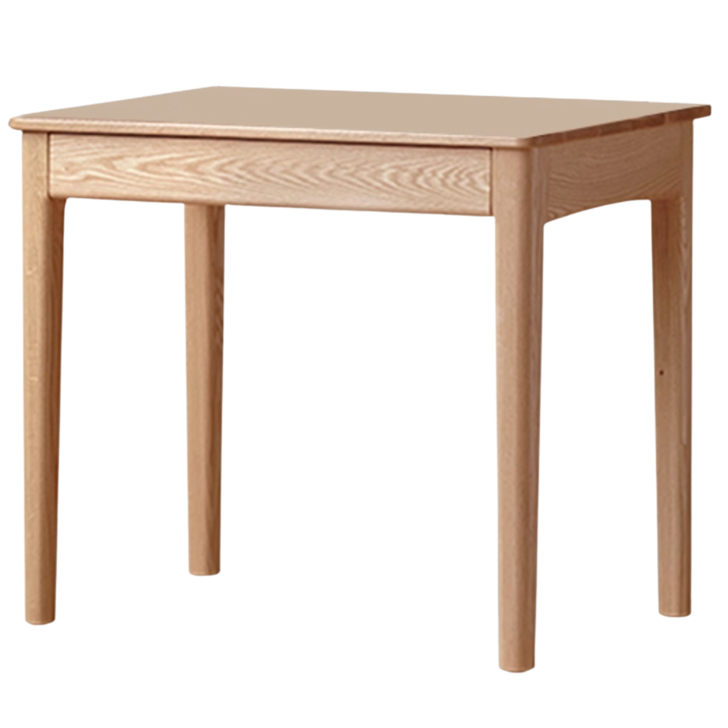 Oak, Ash Solid Wood Modern Desk Bookshelf Integrated