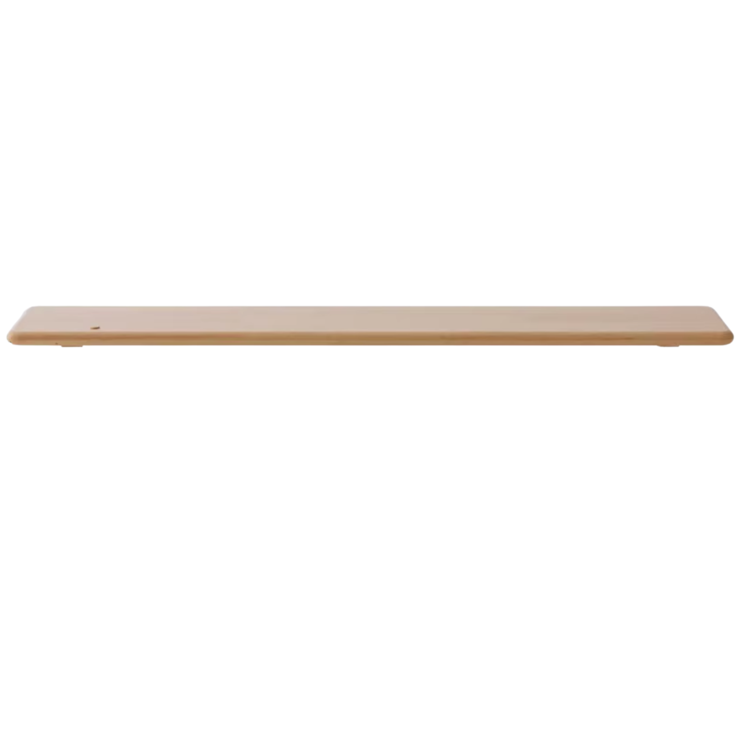 Solid Rubberwood, Oak Solid Wood Desktop Computer Heightening Stand
