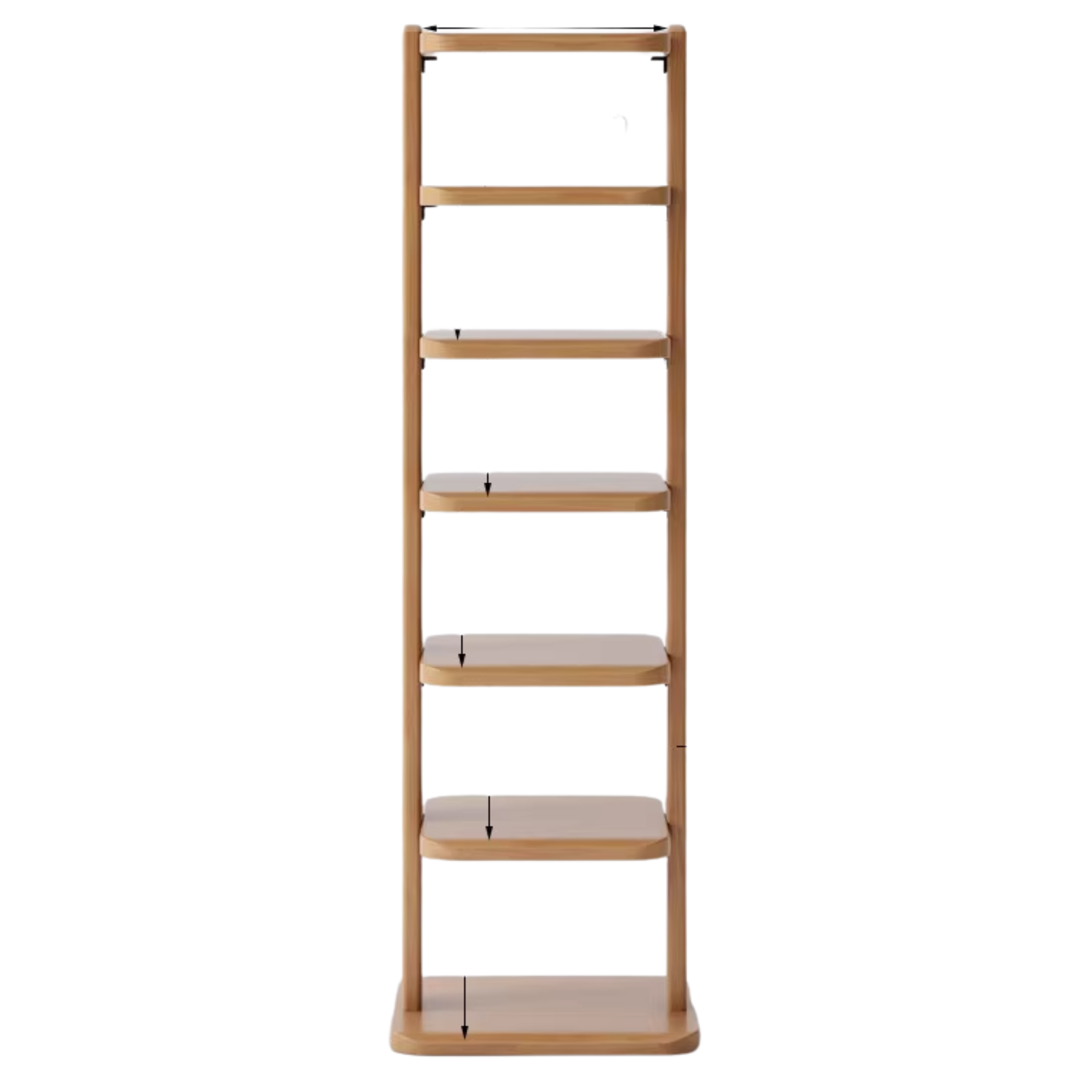 Rubberwood, Beech Solid Wood Narrow Shoe Rack