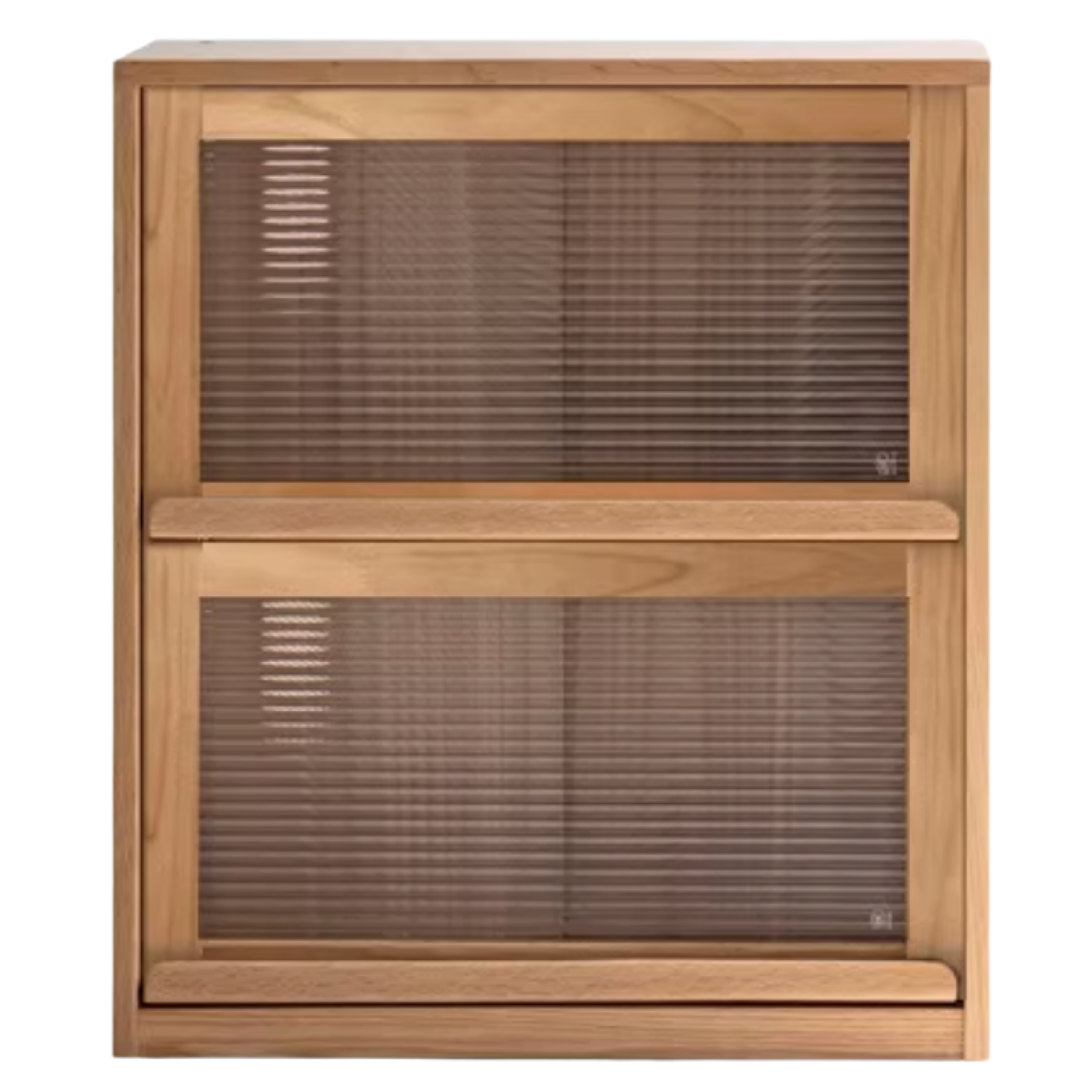 Oak, Solid Rubberwood, Ash Solid Wood Bookcase Free Combination Low Cabinet Floor-Standing Bookshelf