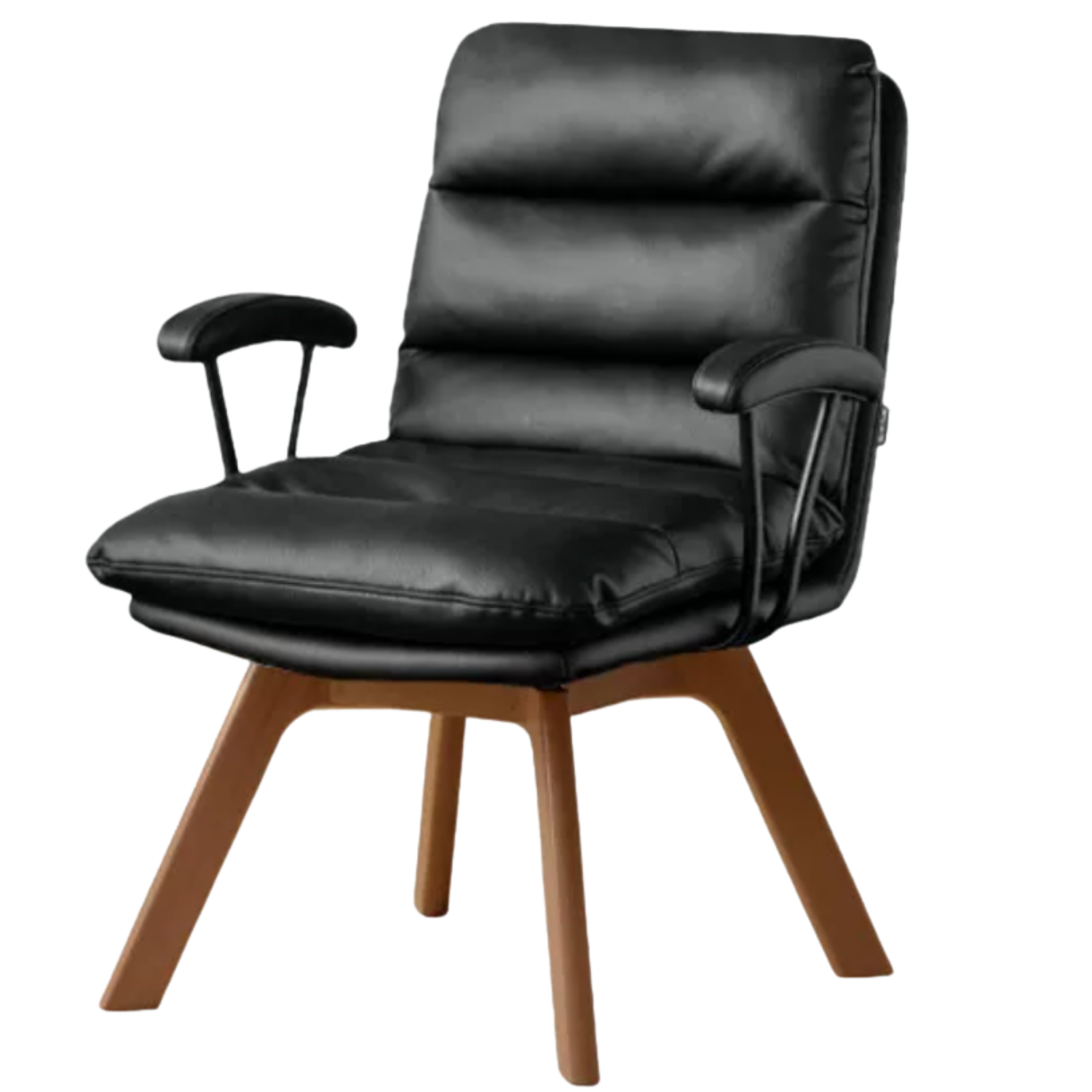 Beech Solid Wood Rotating Chair Technical Fabric.