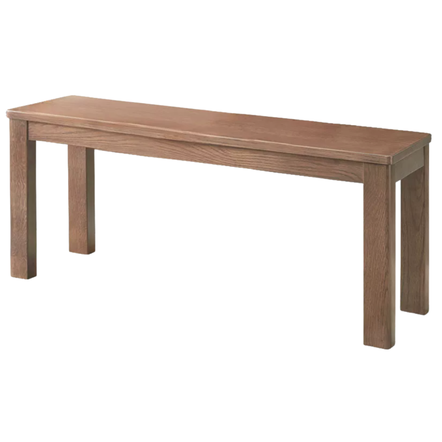 Ash, Oak, Beech, Solid Rubberwood Wide Seat Bench
