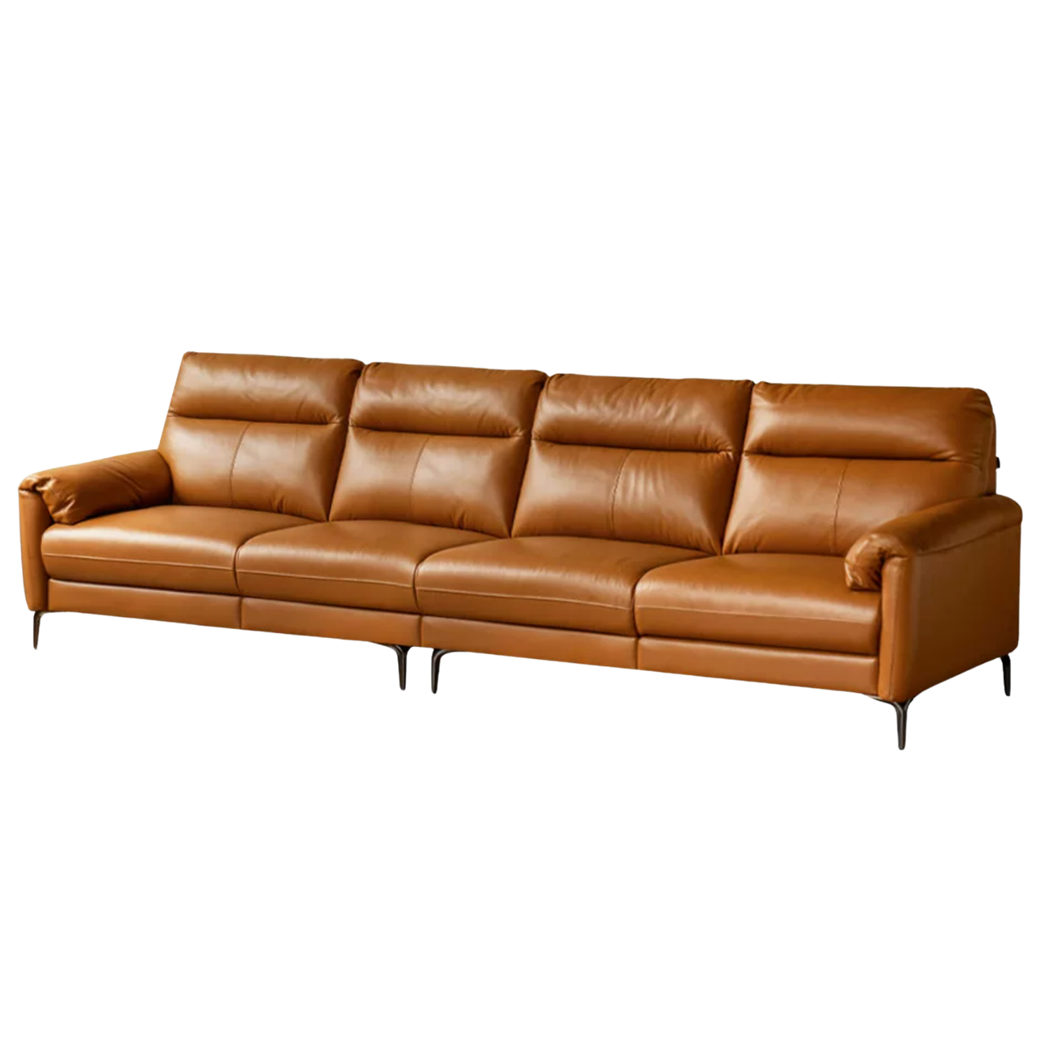 Genuine Leather Italian Normcore Modern Sofa