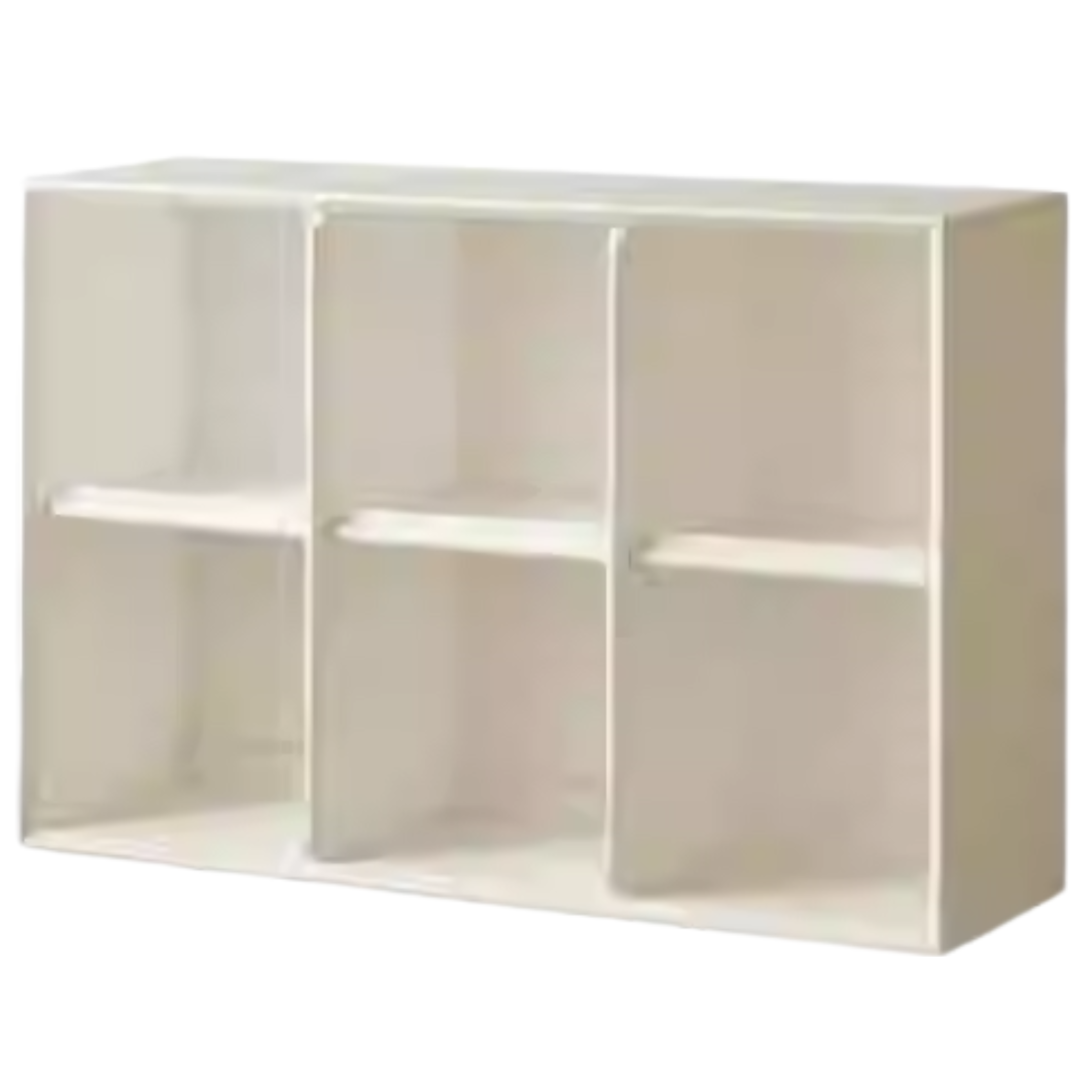 Rubber Solid Wood Modern Bookcase.