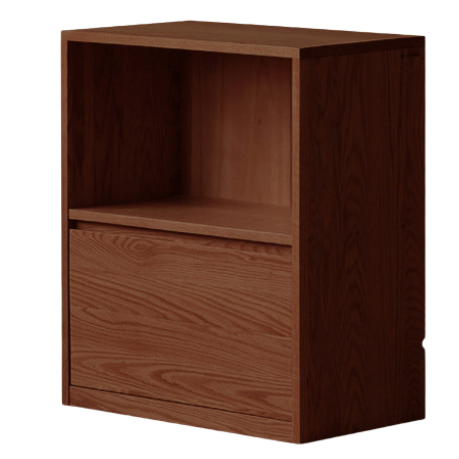 Oak, Solid Rubberwood, Ash Solid Wood Bookcase Free Combination Low Cabinet Floor-Standing Bookshelf