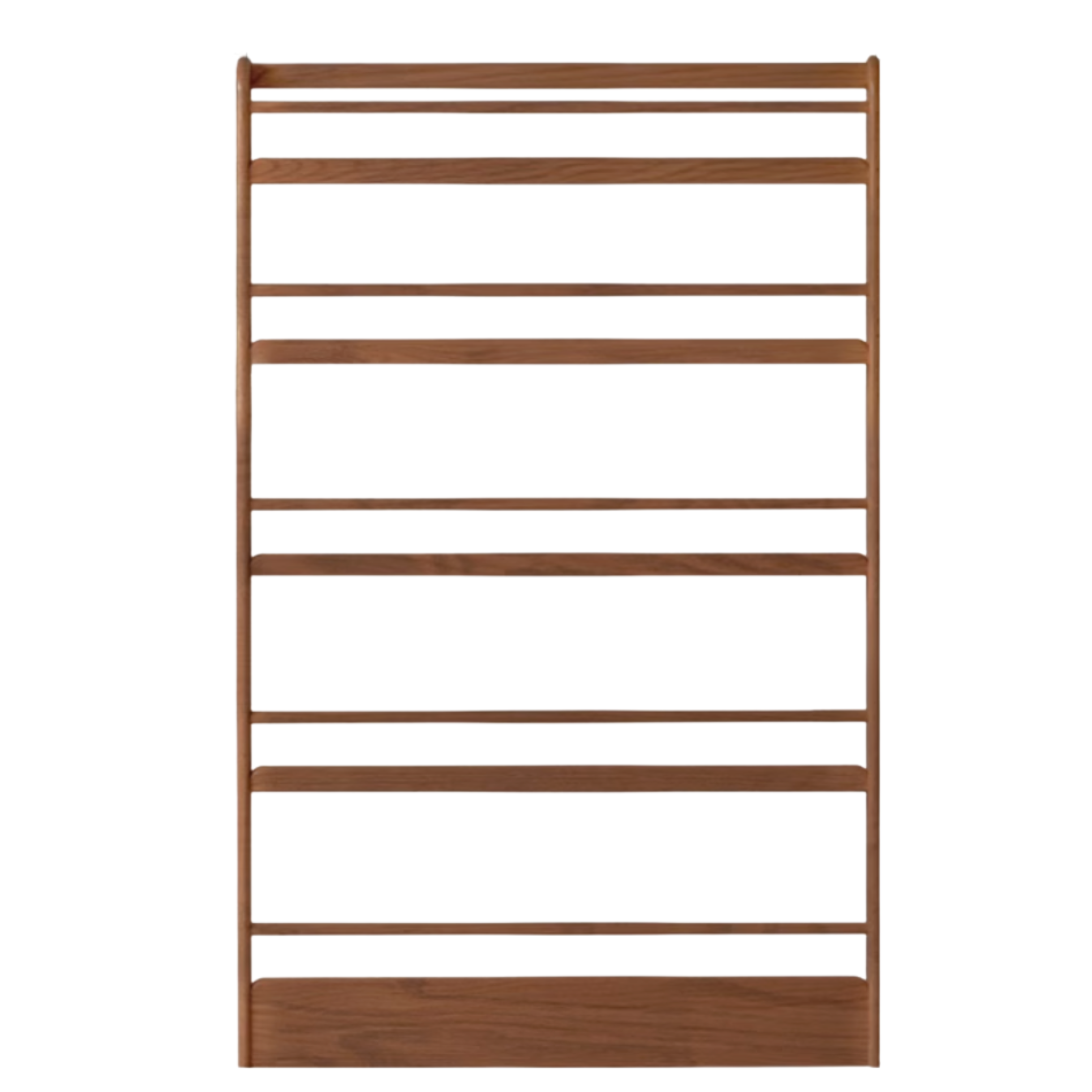 Oak, Beech Solid Wood Wall-mounted Ultra-thin Bookshelf