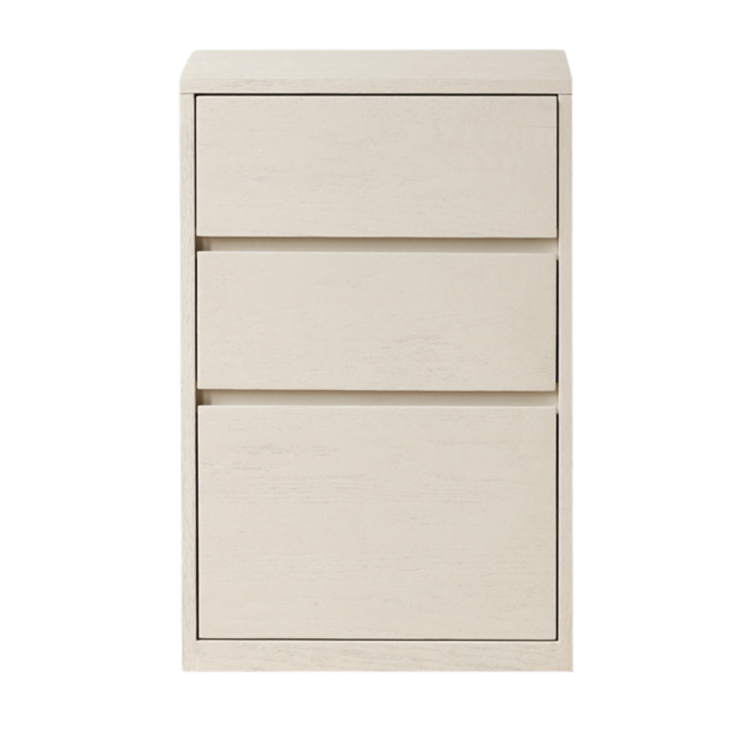 Oak Solid Wood Bookcase Cream Office Desk